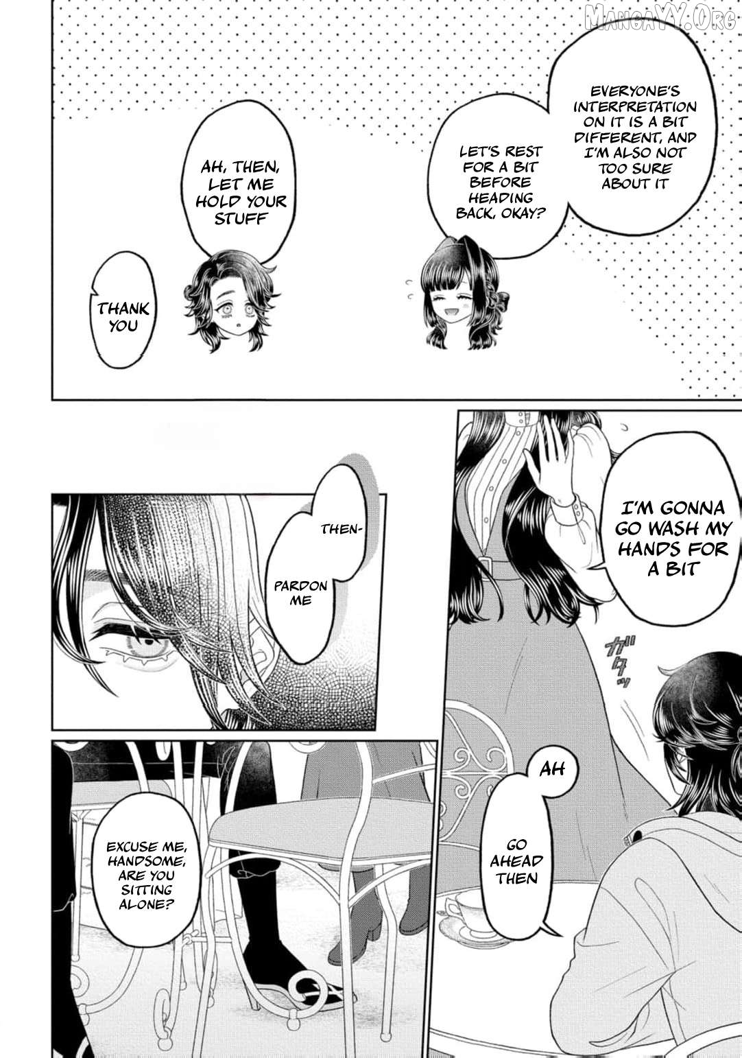 My Very Own God ~ He begs for a kiss to restore his strength Chapter 3 - page 21