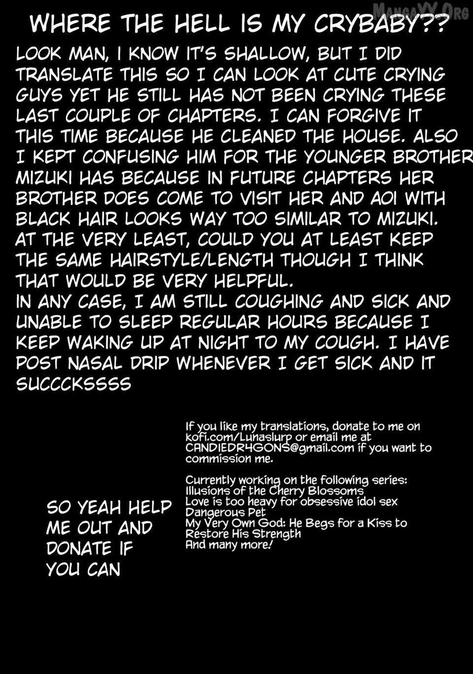 My Very Own God ~ He begs for a kiss to restore his strength Chapter 3 - page 26