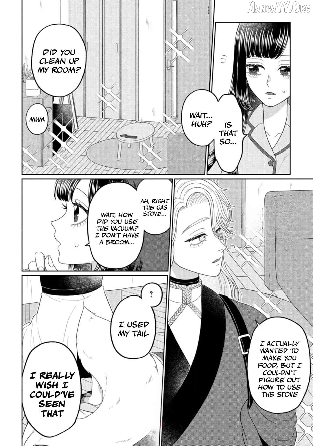 My Very Own God ~ He begs for a kiss to restore his strength Chapter 3 - page 3
