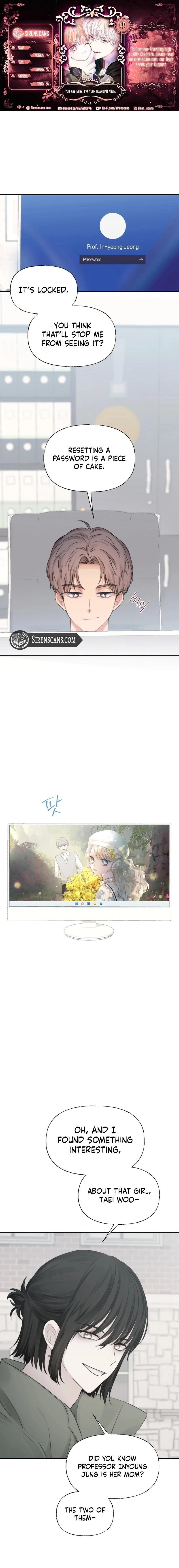 You are mine and I am your Guardian Angel Chapter 48 - page 1
