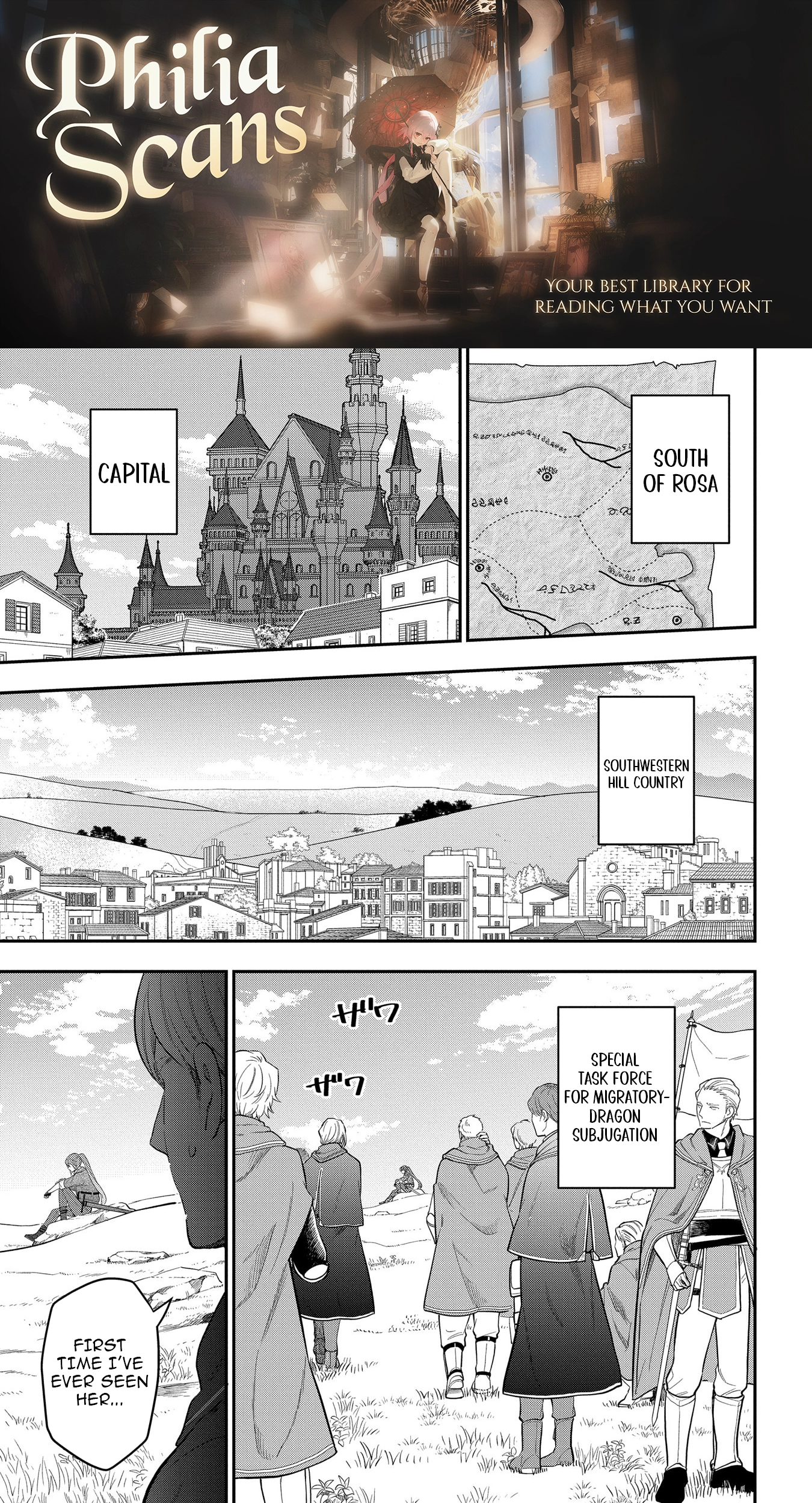 Tensei Shoujo wa Mazu Ippo kara Hajimetai: Mamono ga Iru Toka Kiitenai! Chapter 13 - page 1