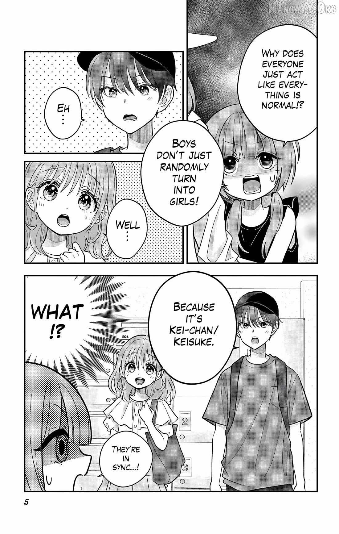 Uesugi-kun wa Onnanoko wo Yametai Chapter 23.1 - page 5