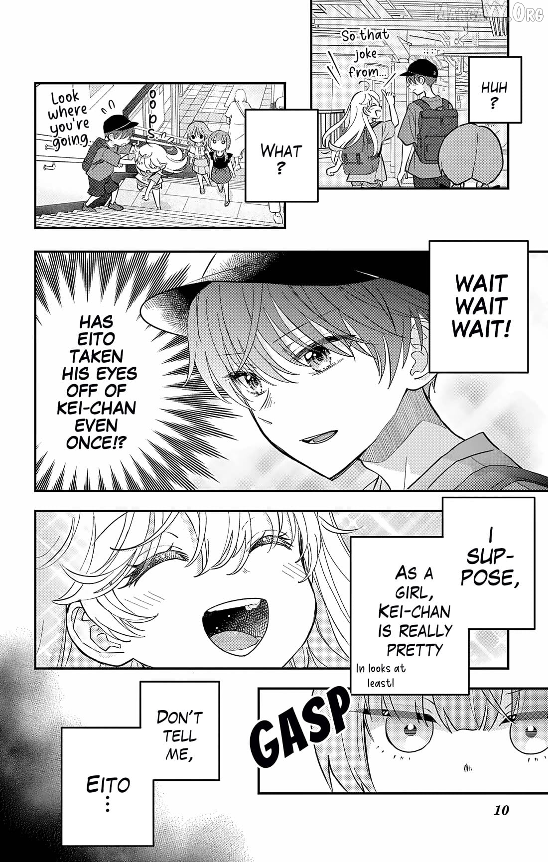 Uesugi-kun wa Onnanoko wo Yametai Chapter 23.1 - page 9