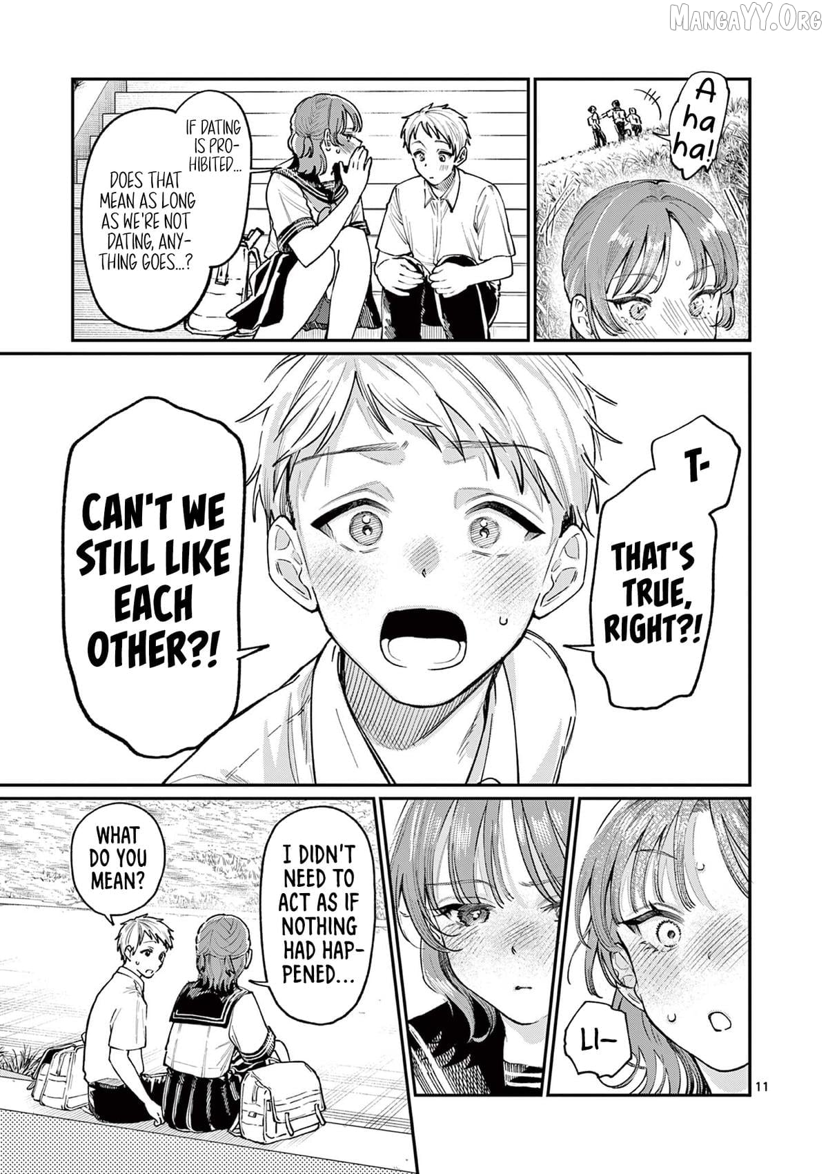 The Blue Love at the Wakaba Household Chapter 36 - page 11