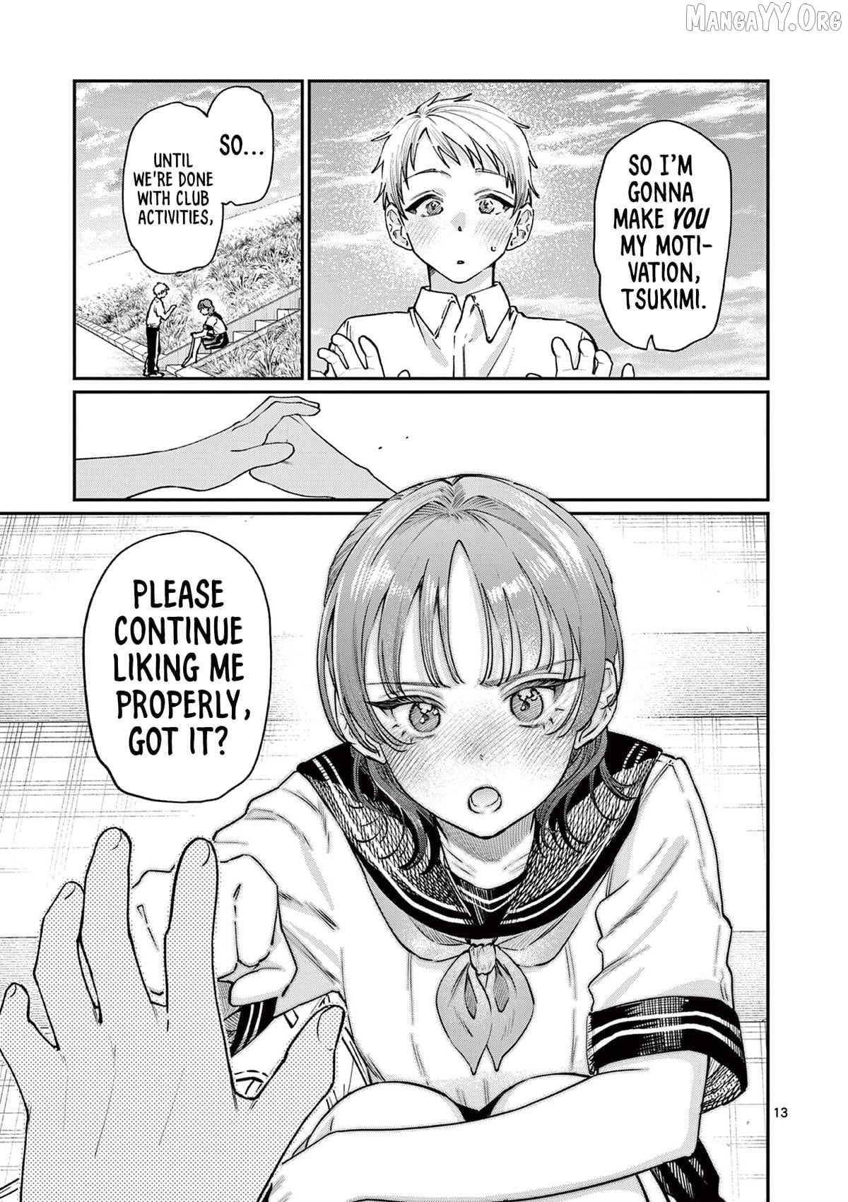 The Blue Love at the Wakaba Household Chapter 36 - page 13