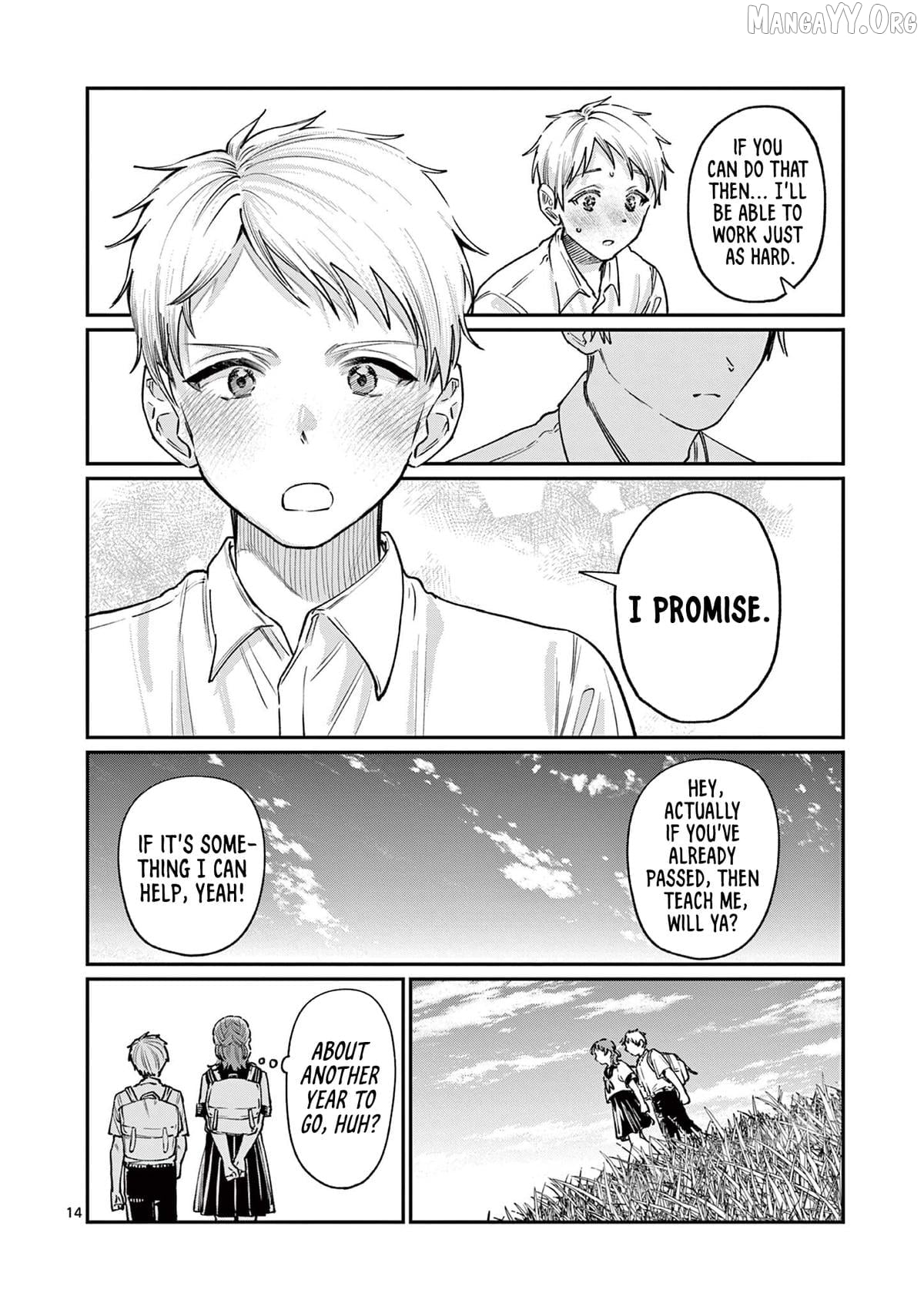 The Blue Love at the Wakaba Household Chapter 36 - page 14