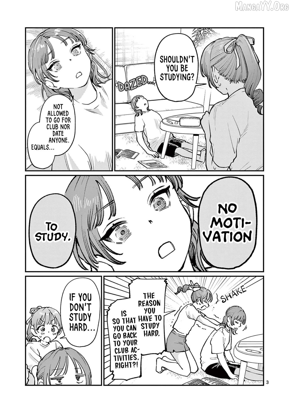 The Blue Love at the Wakaba Household Chapter 36 - page 3