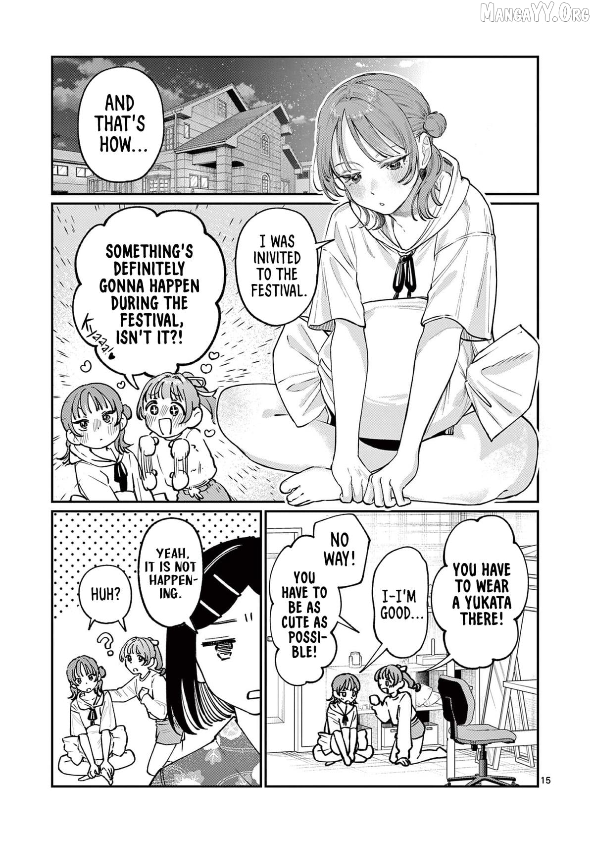 The Blue Love at the Wakaba Household Chapter 37 - page 15