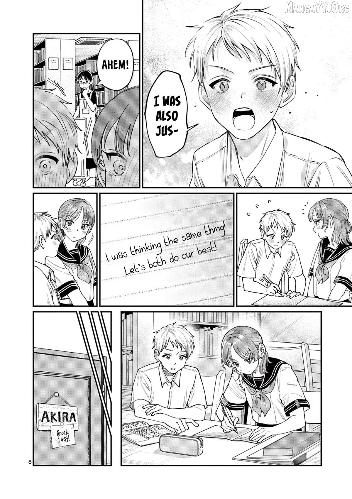 The Blue Love at the Wakaba Household Chapter 37 - page 8