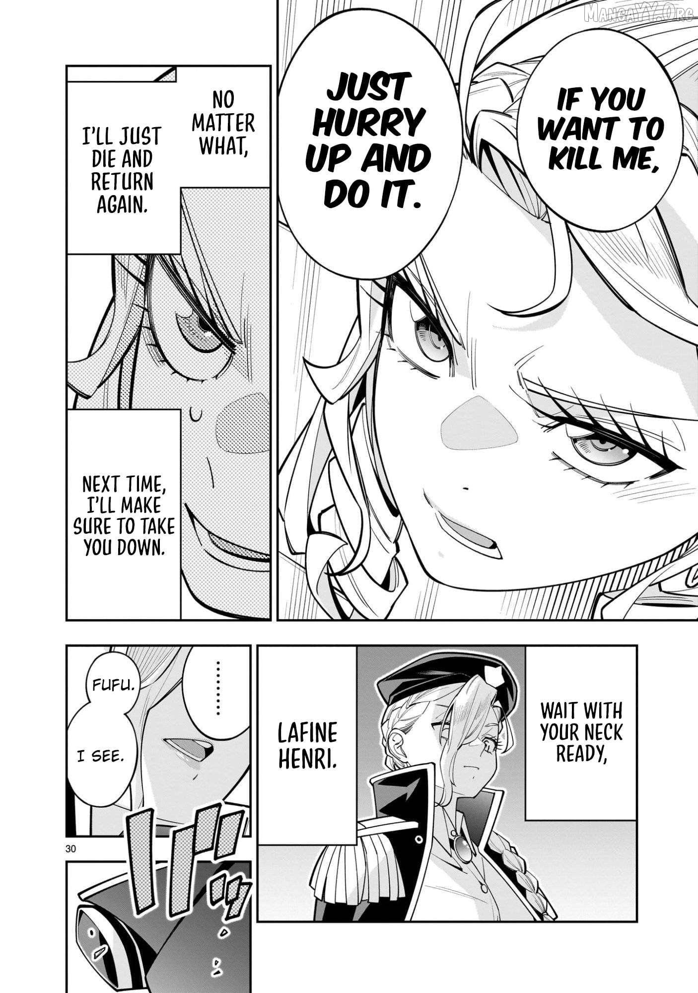 The Death Defying Princess Creates a Yuri Harem to Survive Chapter 11 - page 30