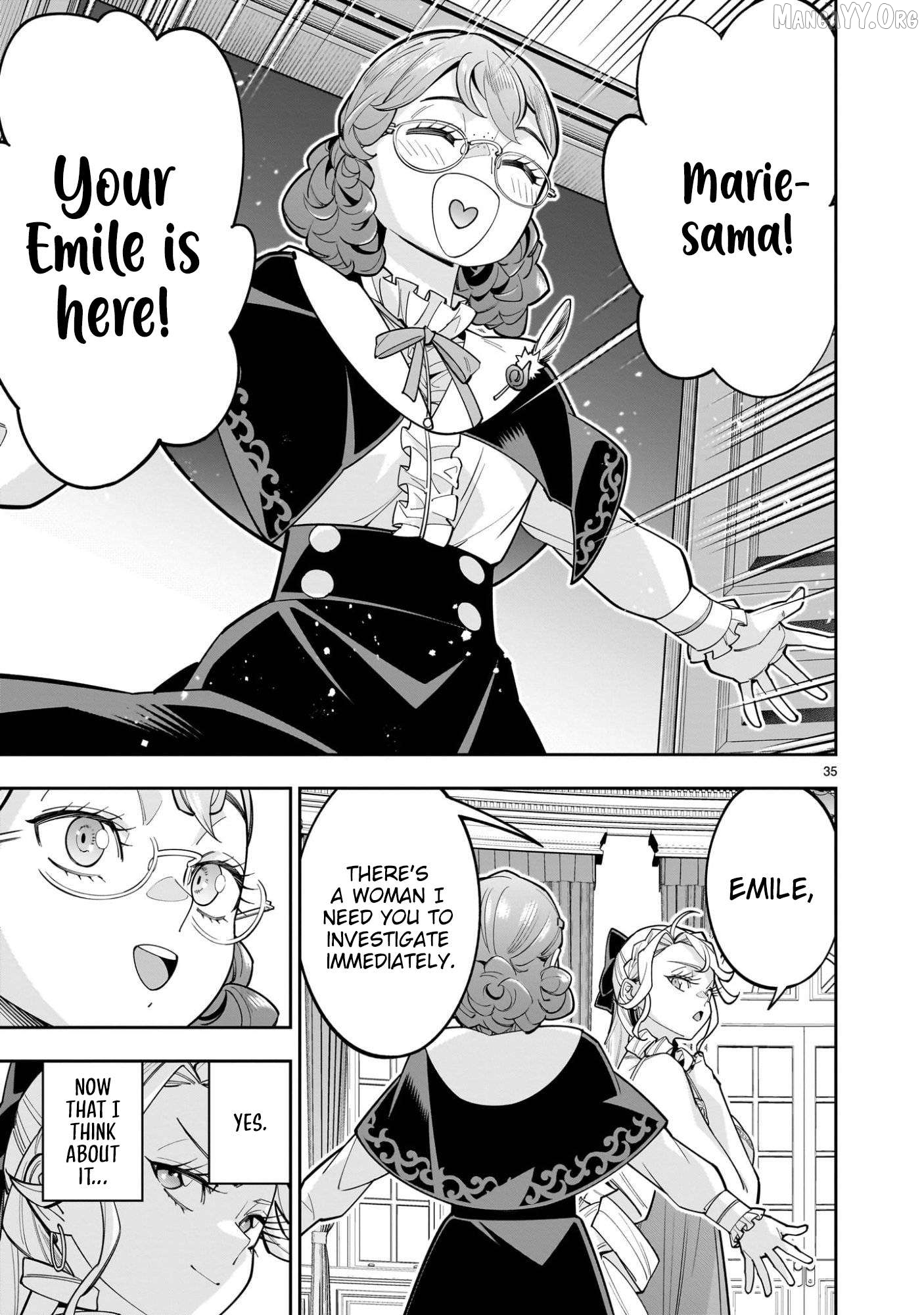 The Death Defying Princess Creates a Yuri Harem to Survive Chapter 11 - page 35