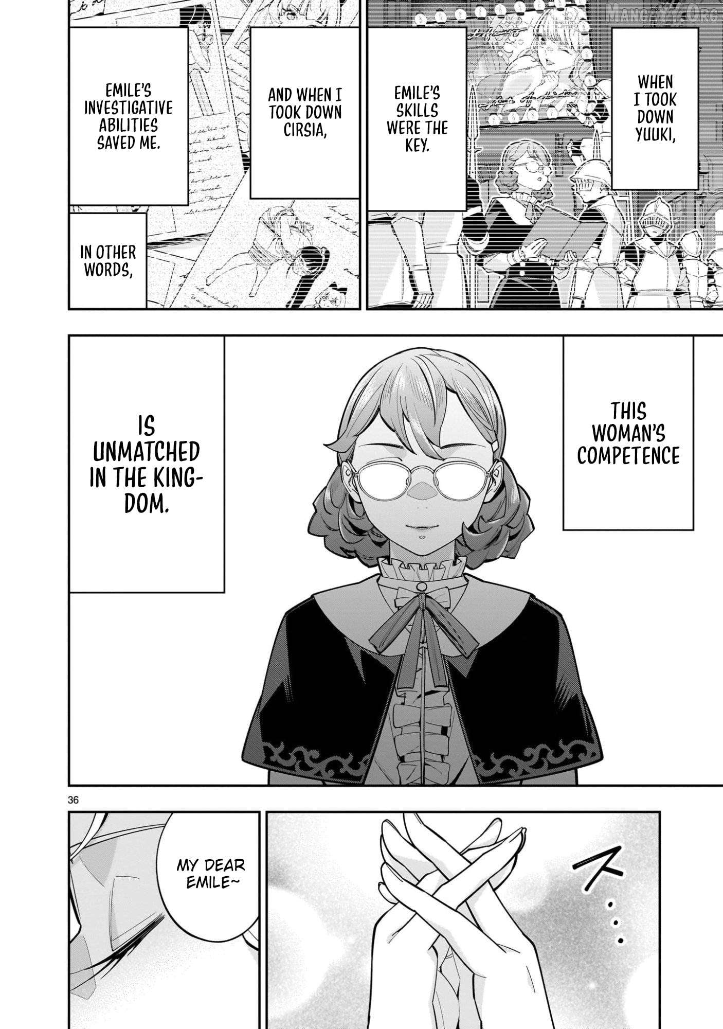 The Death Defying Princess Creates a Yuri Harem to Survive Chapter 11 - page 36