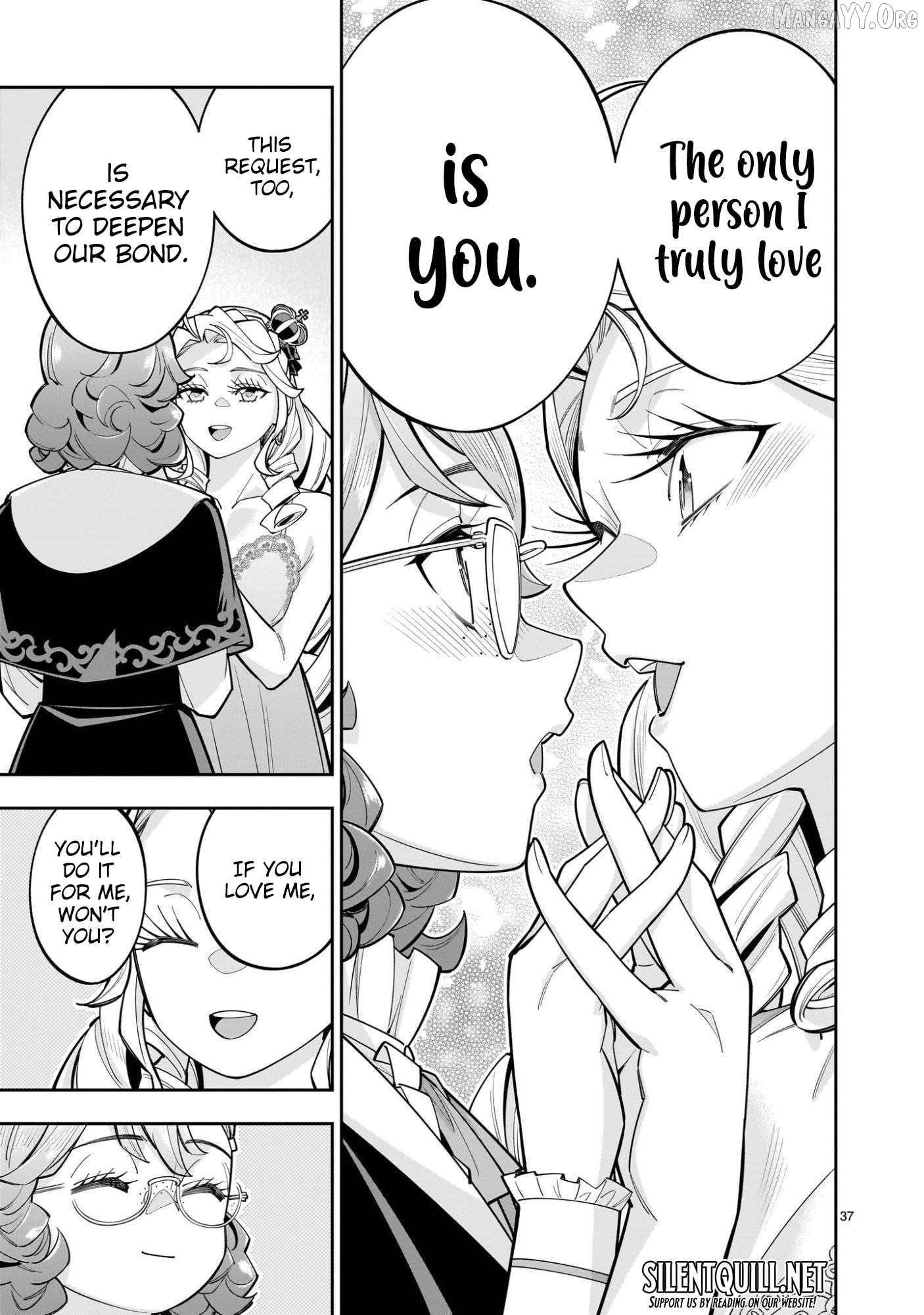 The Death Defying Princess Creates a Yuri Harem to Survive Chapter 11 - page 37