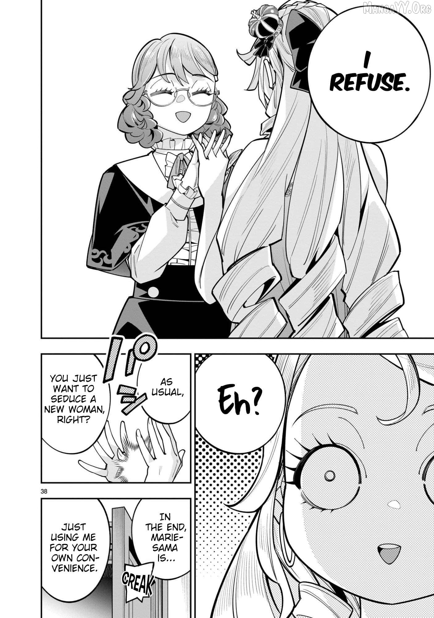 The Death Defying Princess Creates a Yuri Harem to Survive Chapter 11 - page 38