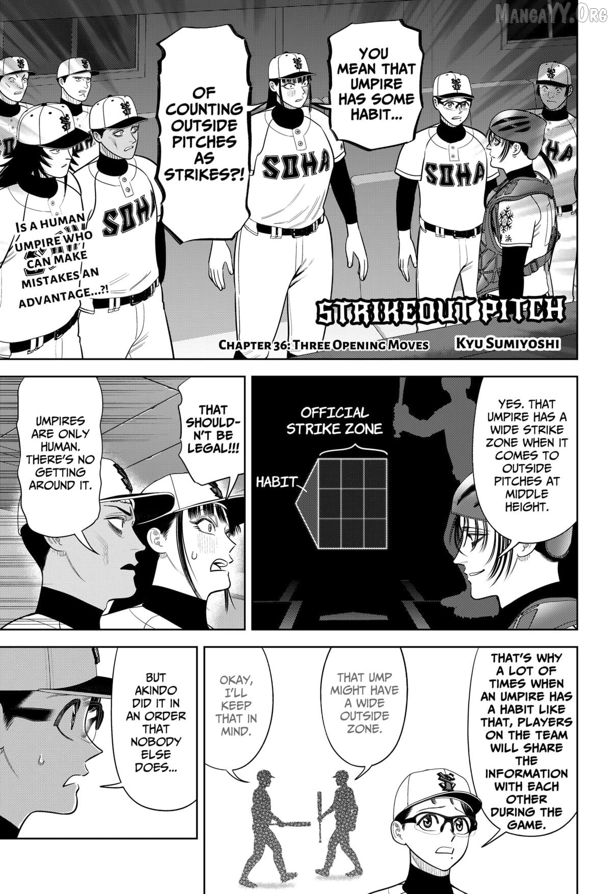 Strikeout Pitch Chapter 36 - page 1
