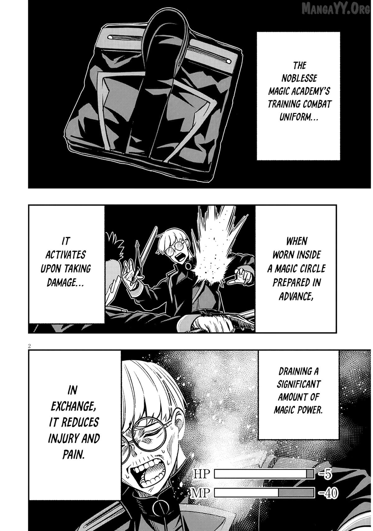 Reincarnated as the lazy and villainous noble, I broke the scenario and became the most formidable with extraordinary magic Chapter 18 - page 2