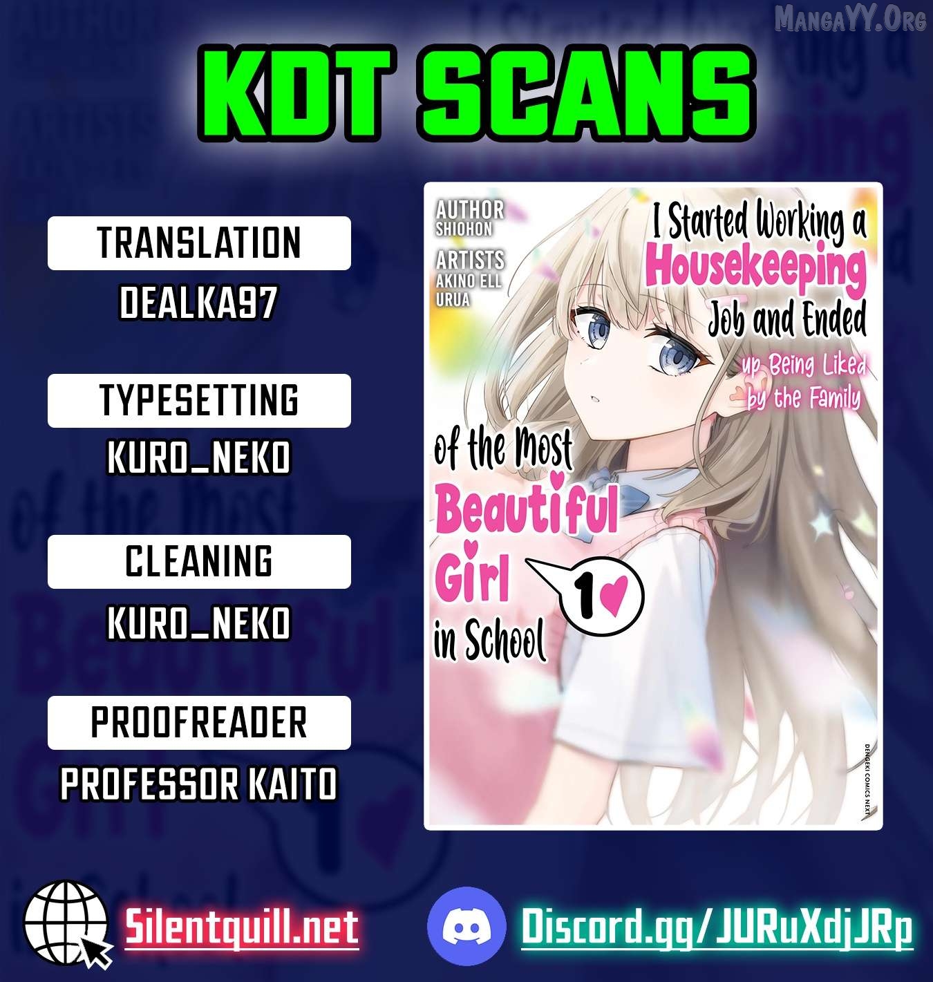 Kaji daikou no arubaito wo hajimetara gakuen ichi no bishoujo no kazoku ni kiniirarechaimashita. Chapter 11 - page 1