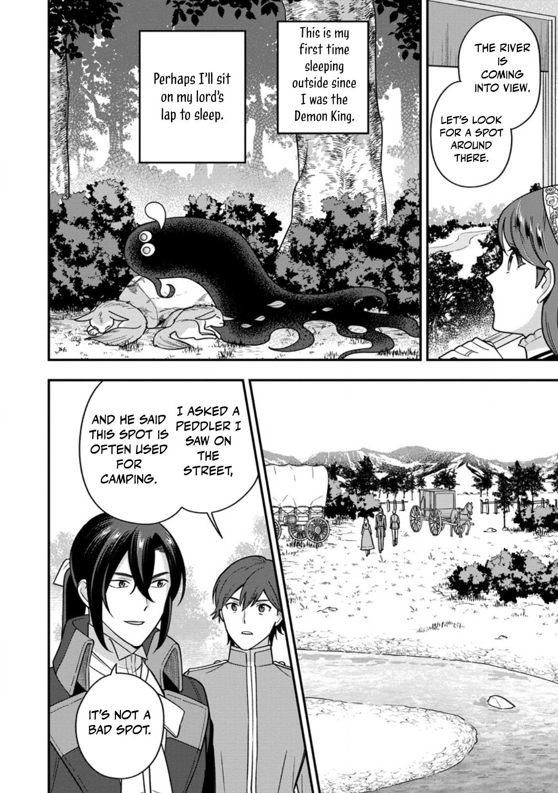 Aisanai to Iwaremashite mo ~Moto Maou no Hakushaku Reijou wa Kimajime Gunjin ni Ezuke wo Sarete Shiawase ni naru~ Chapter 27 - page 4