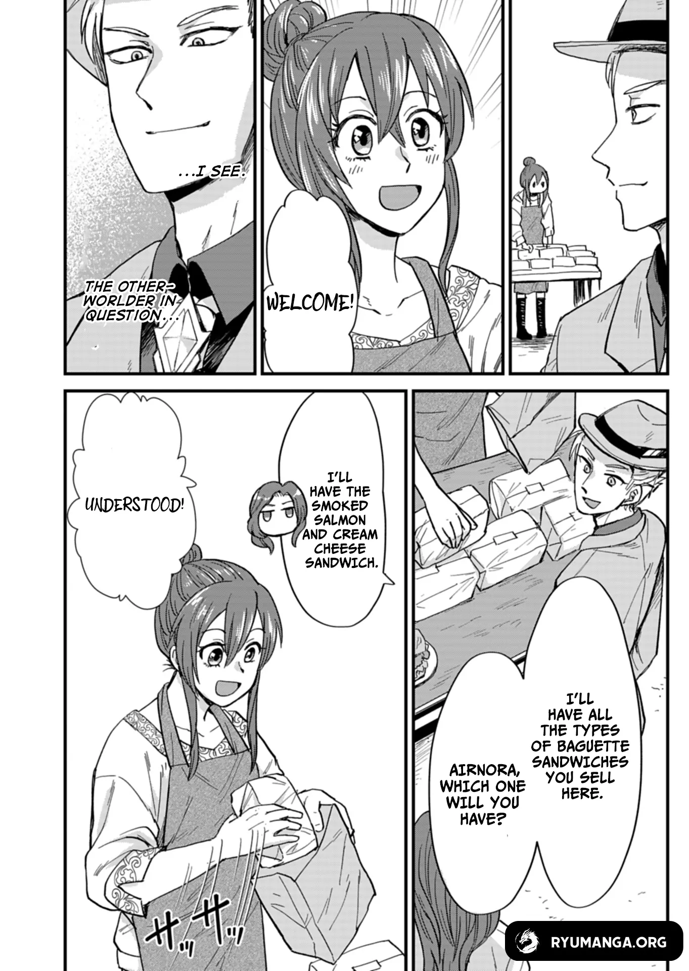Tenkuu no Isekai Bistro-Ten - Kanban Musume Sorano ga Oishii Shiawase Todokemasu Chapter 8 - page 10