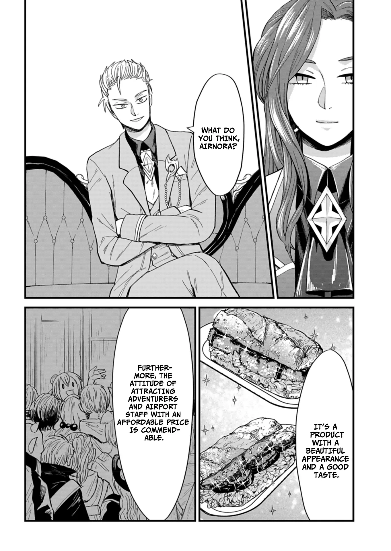 Tenkuu no Isekai Bistro-Ten - Kanban Musume Sorano ga Oishii Shiawase Todokemasu Chapter 8 - page 15