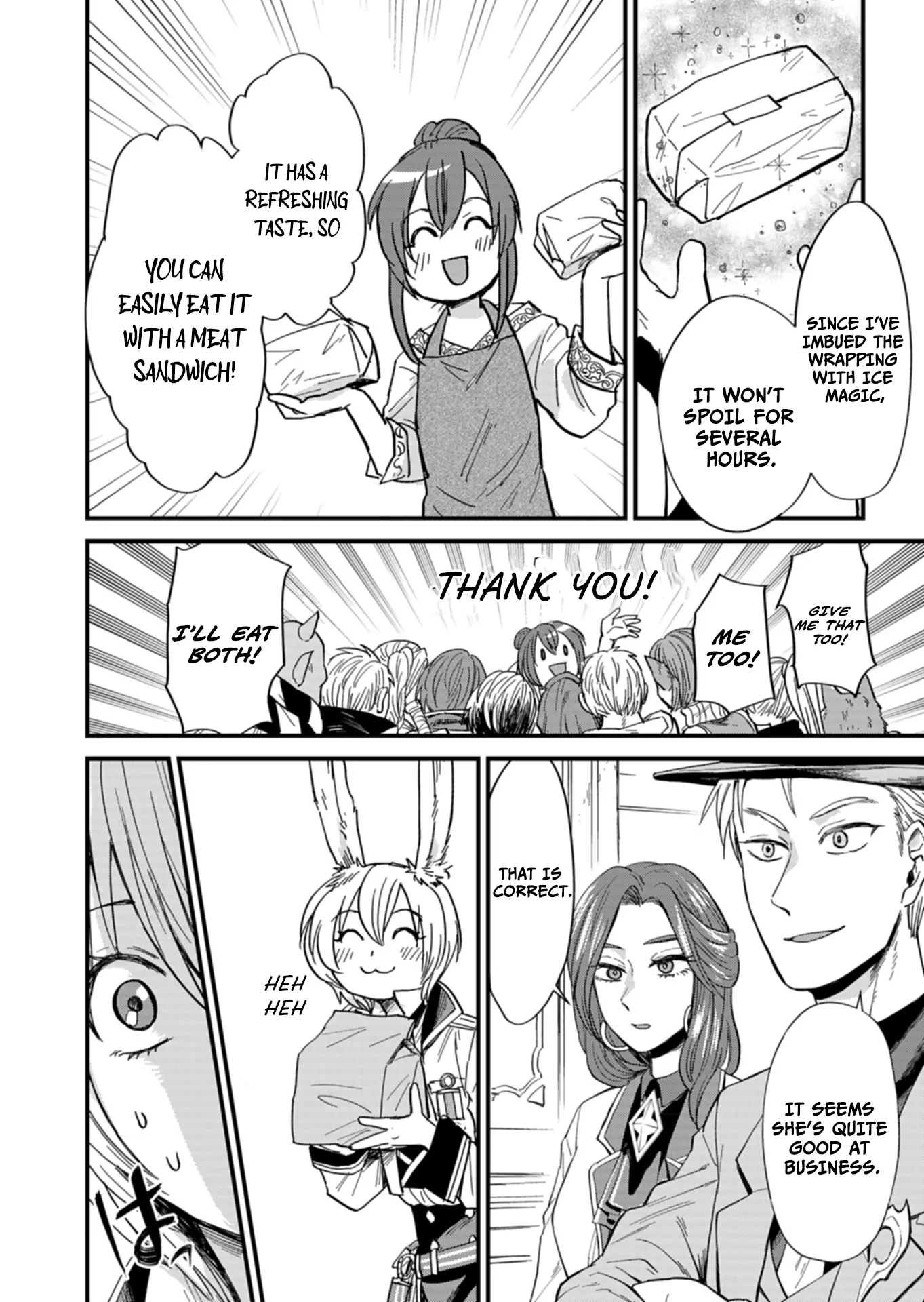 Tenkuu no Isekai Bistro-Ten - Kanban Musume Sorano ga Oishii Shiawase Todokemasu Chapter 8 - page 8