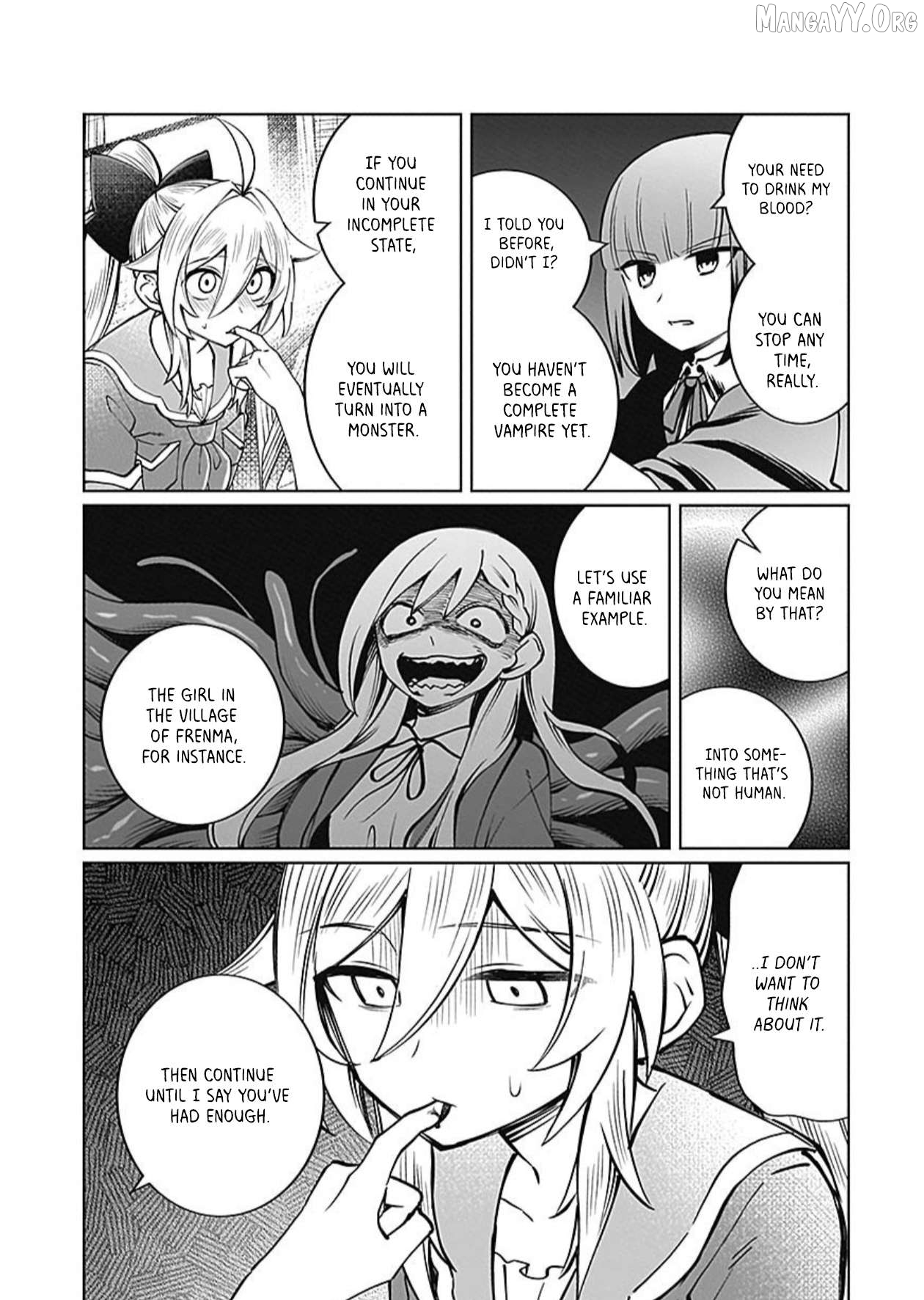 A girl who longed to be a "hero" aims to be a "hero" even if she falls into a vampire Chapter 9 - page 13