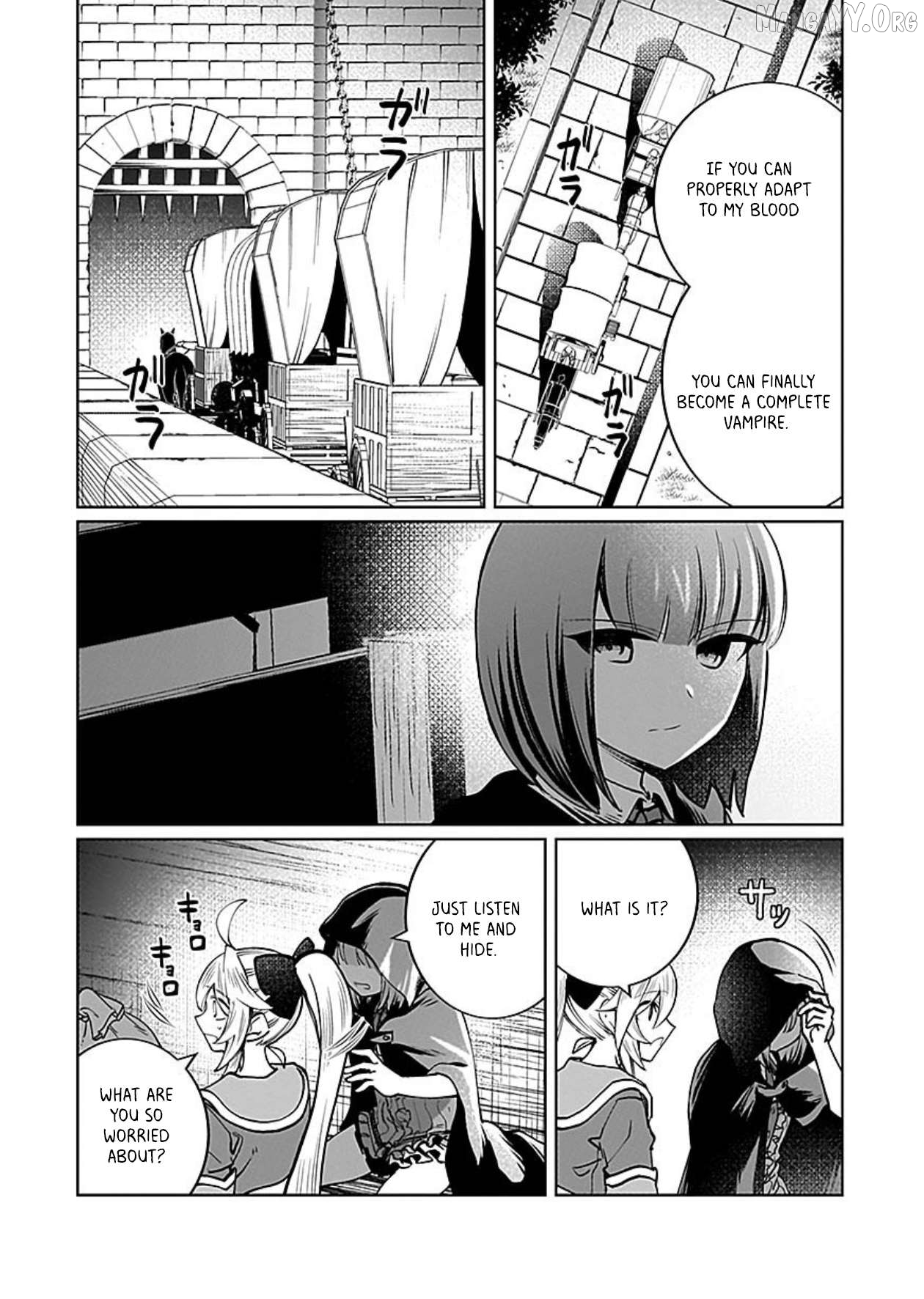 A girl who longed to be a "hero" aims to be a "hero" even if she falls into a vampire Chapter 9 - page 14
