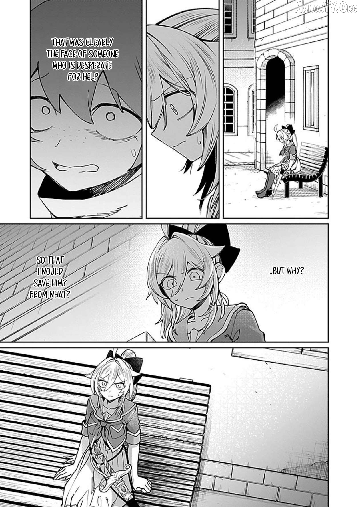 A girl who longed to be a "hero" aims to be a "hero" even if she falls into a vampire Chapter 10 - page 14