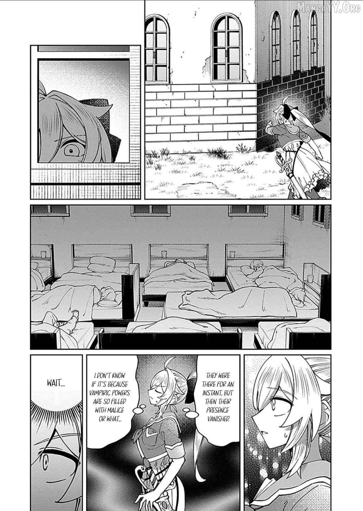 A girl who longed to be a "hero" aims to be a "hero" even if she falls into a vampire Chapter 10 - page 15
