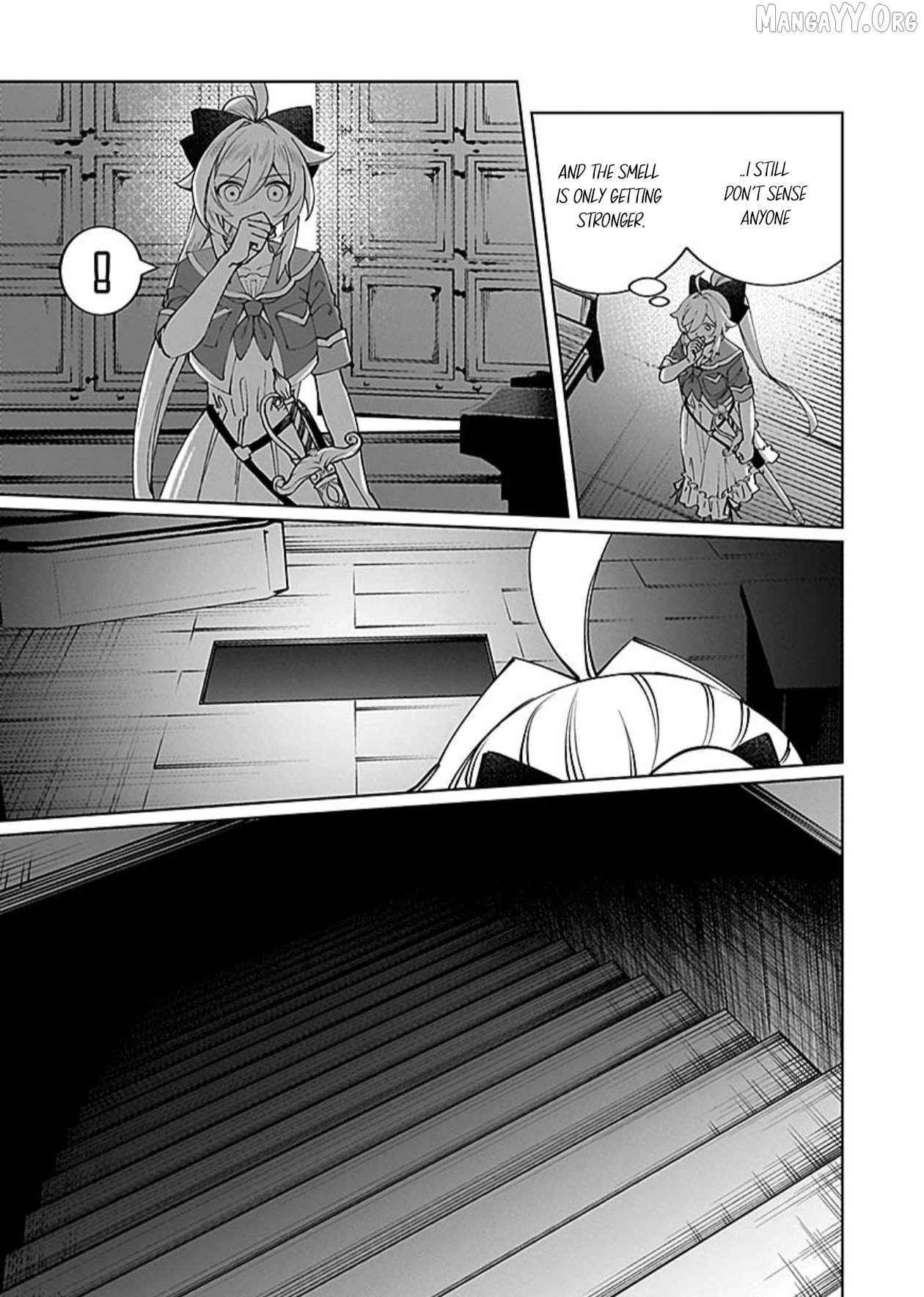 A girl who longed to be a "hero" aims to be a "hero" even if she falls into a vampire Chapter 10 - page 17