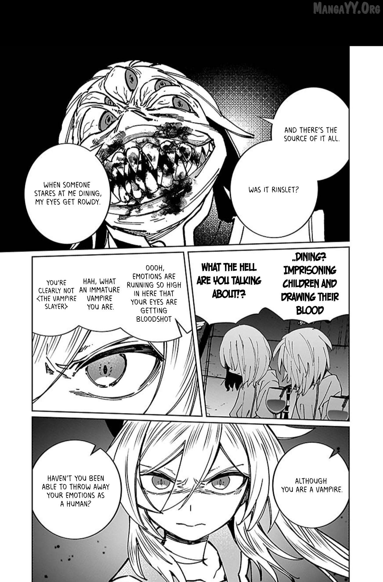 A girl who longed to be a "hero" aims to be a "hero" even if she falls into a vampire Chapter 10 - page 28