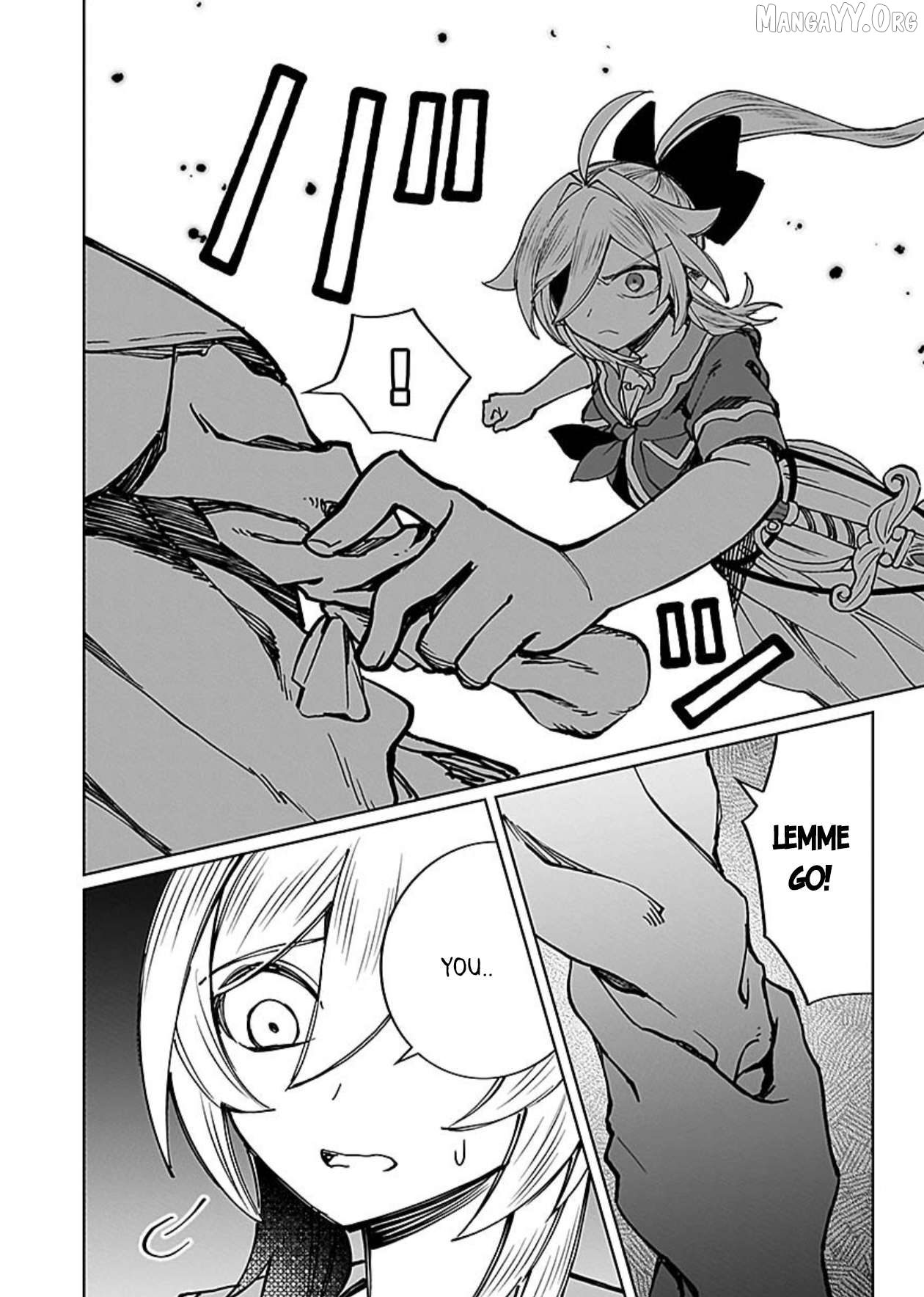 A girl who longed to be a "hero" aims to be a "hero" even if she falls into a vampire Chapter 10 - page 3