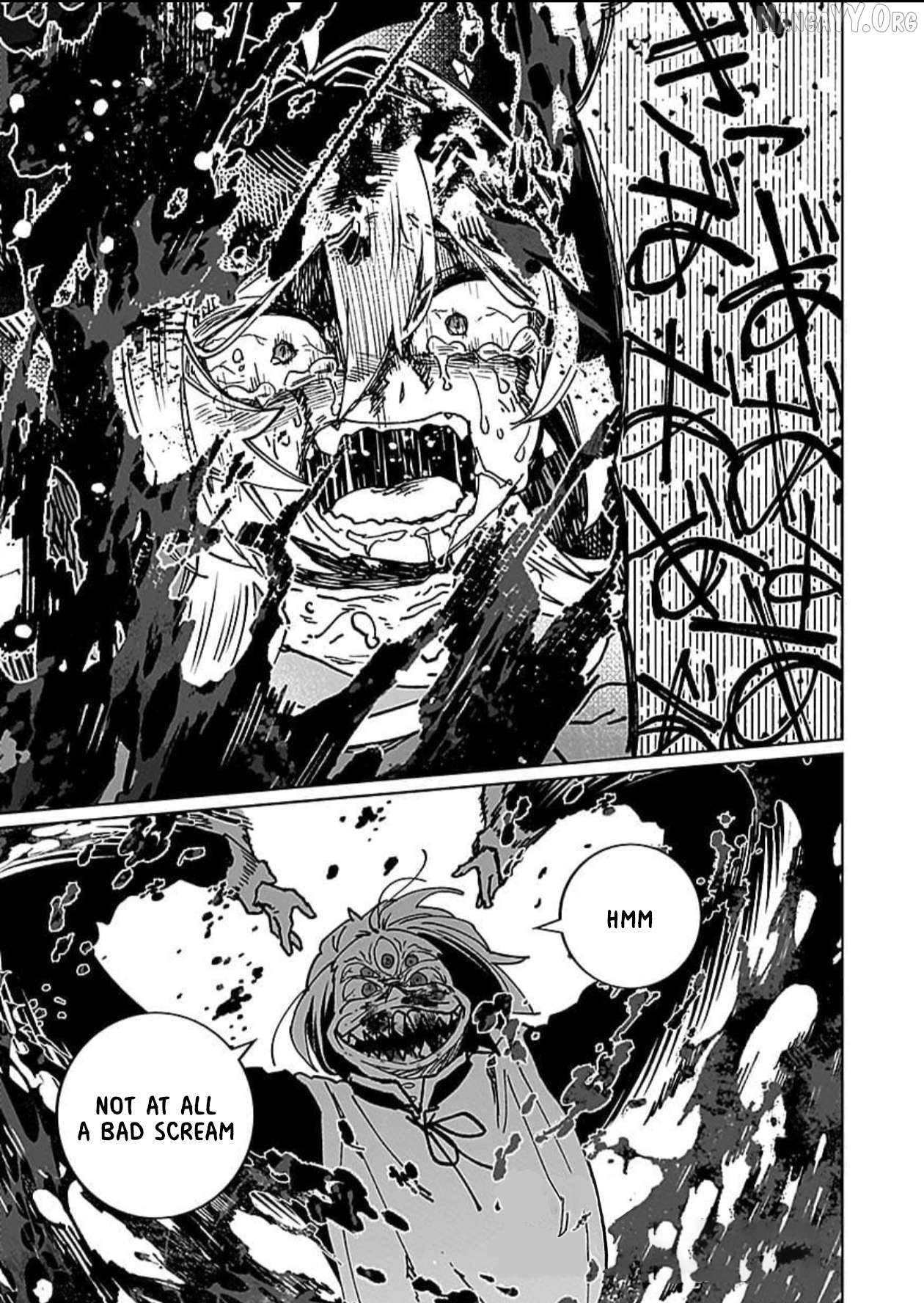 A girl who longed to be a "hero" aims to be a "hero" even if she falls into a vampire Chapter 11 - page 1