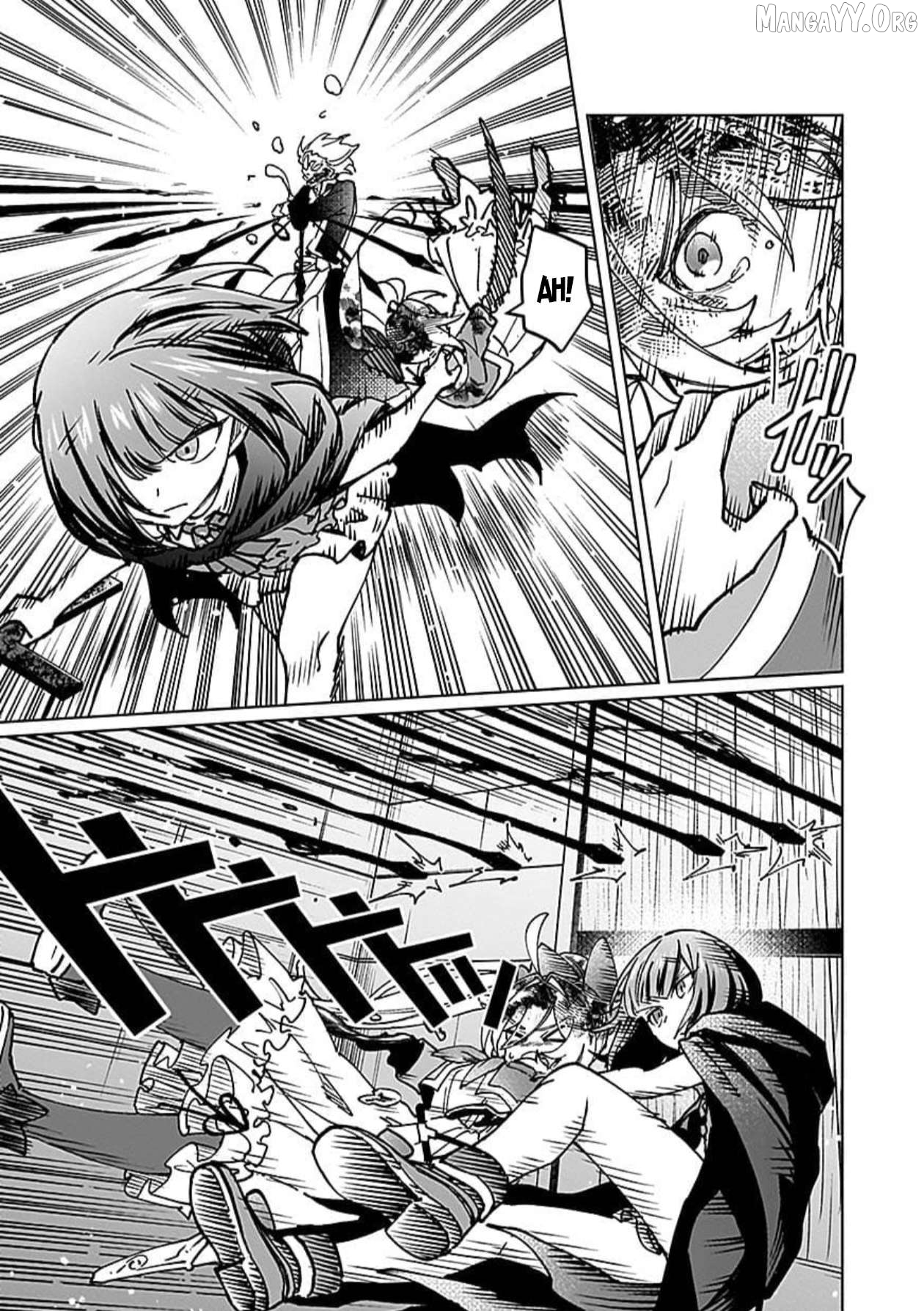 A girl who longed to be a "hero" aims to be a "hero" even if she falls into a vampire Chapter 11 - page 13