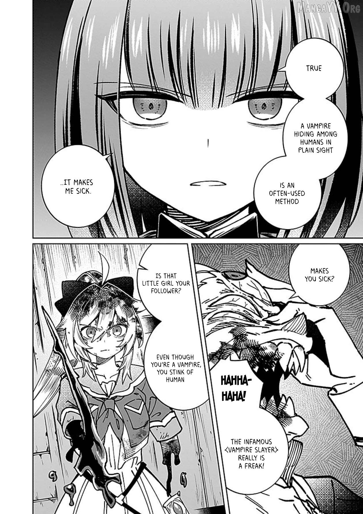 A girl who longed to be a "hero" aims to be a "hero" even if she falls into a vampire Chapter 11 - page 16