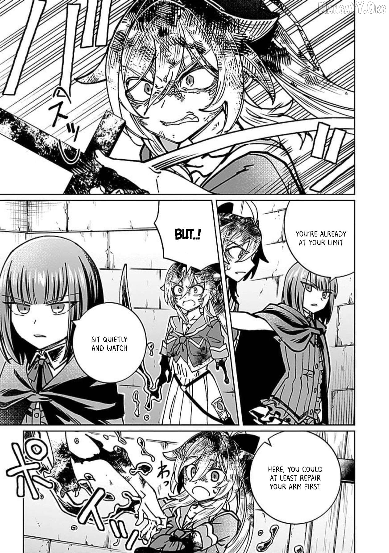 A girl who longed to be a "hero" aims to be a "hero" even if she falls into a vampire Chapter 11 - page 19