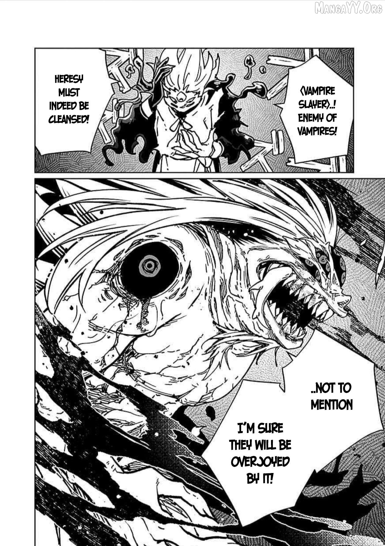 A girl who longed to be a "hero" aims to be a "hero" even if she falls into a vampire Chapter 11 - page 20