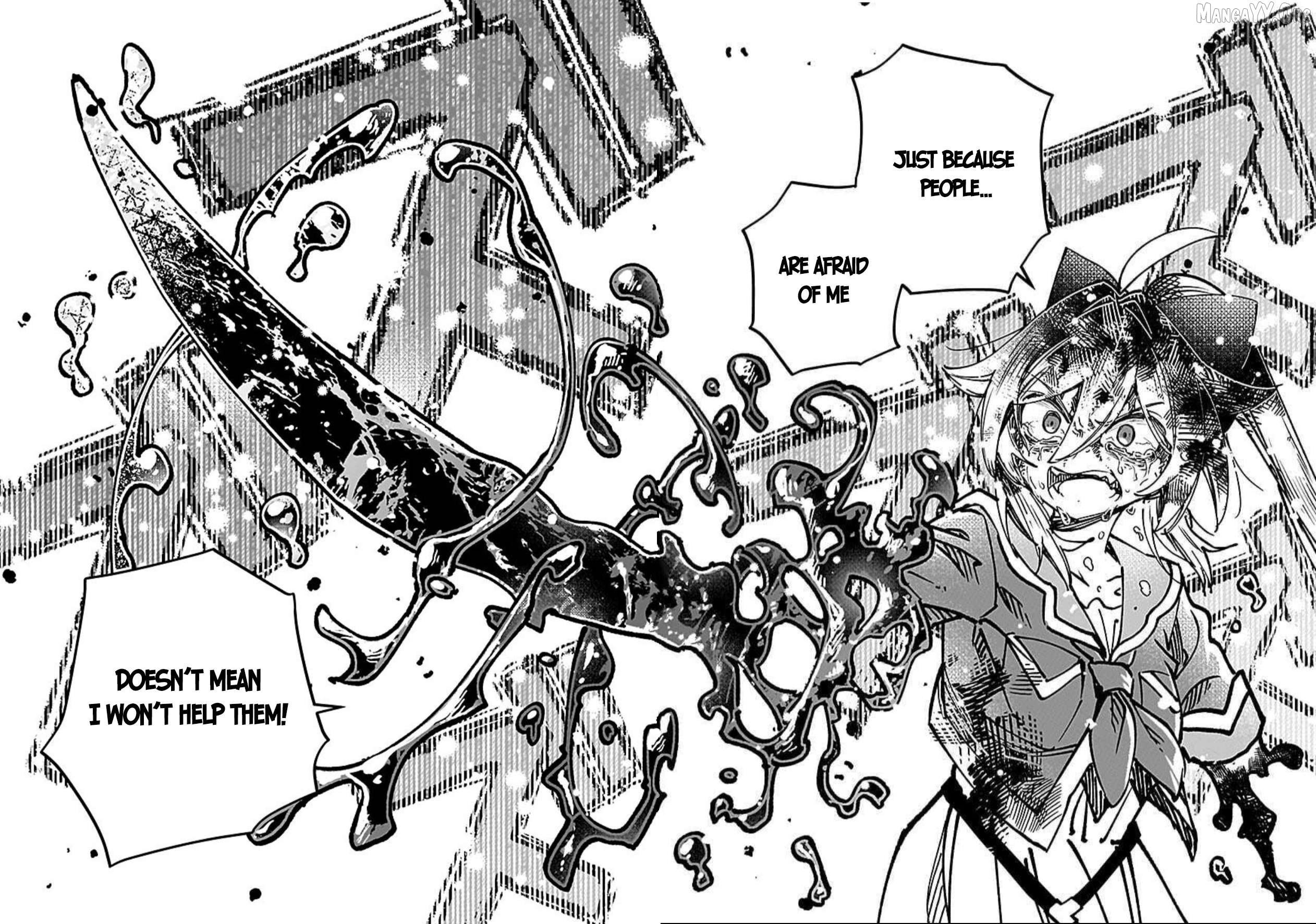 A girl who longed to be a "hero" aims to be a "hero" even if she falls into a vampire Chapter 11 - page 6
