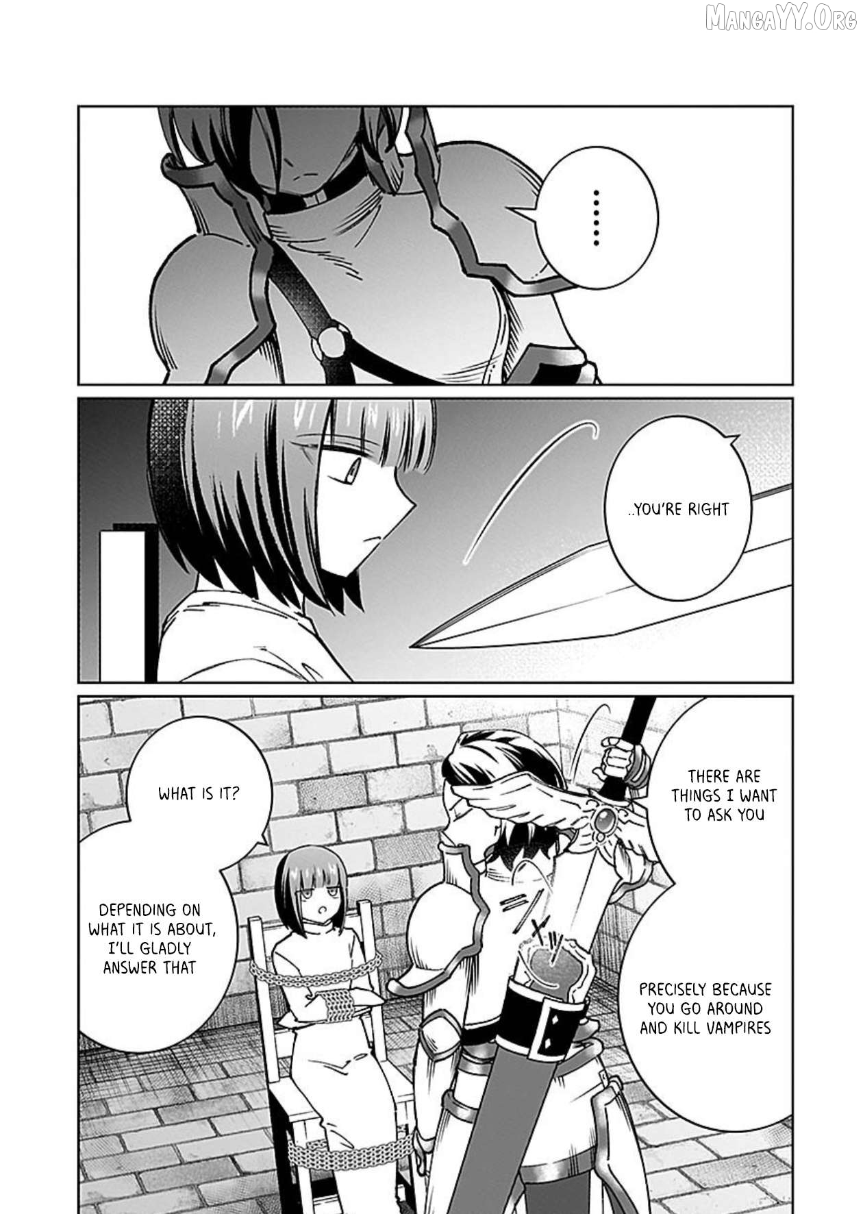 A girl who longed to be a "hero" aims to be a "hero" even if she falls into a vampire Chapter 12 - page 11