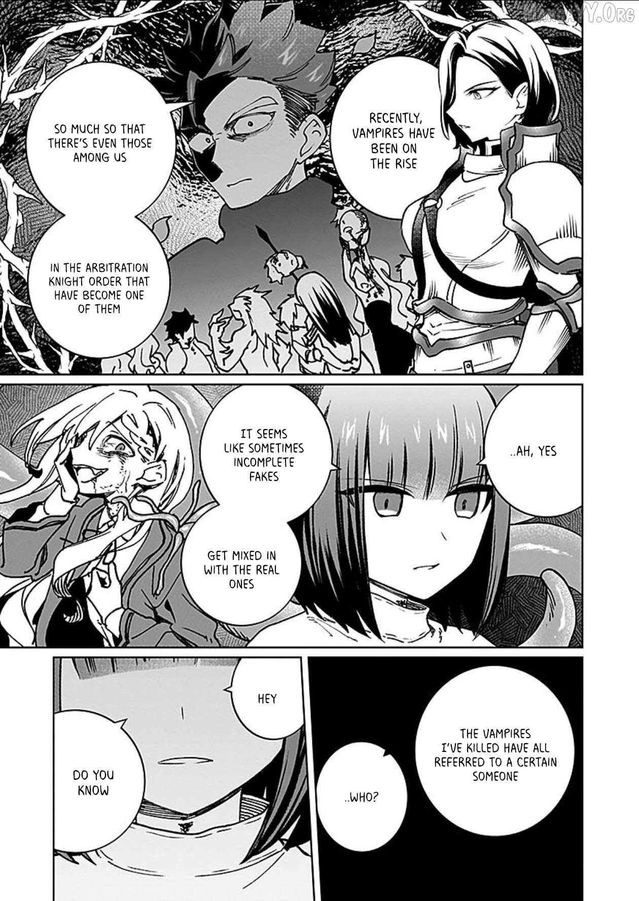 A girl who longed to be a "hero" aims to be a "hero" even if she falls into a vampire Chapter 12 - page 12
