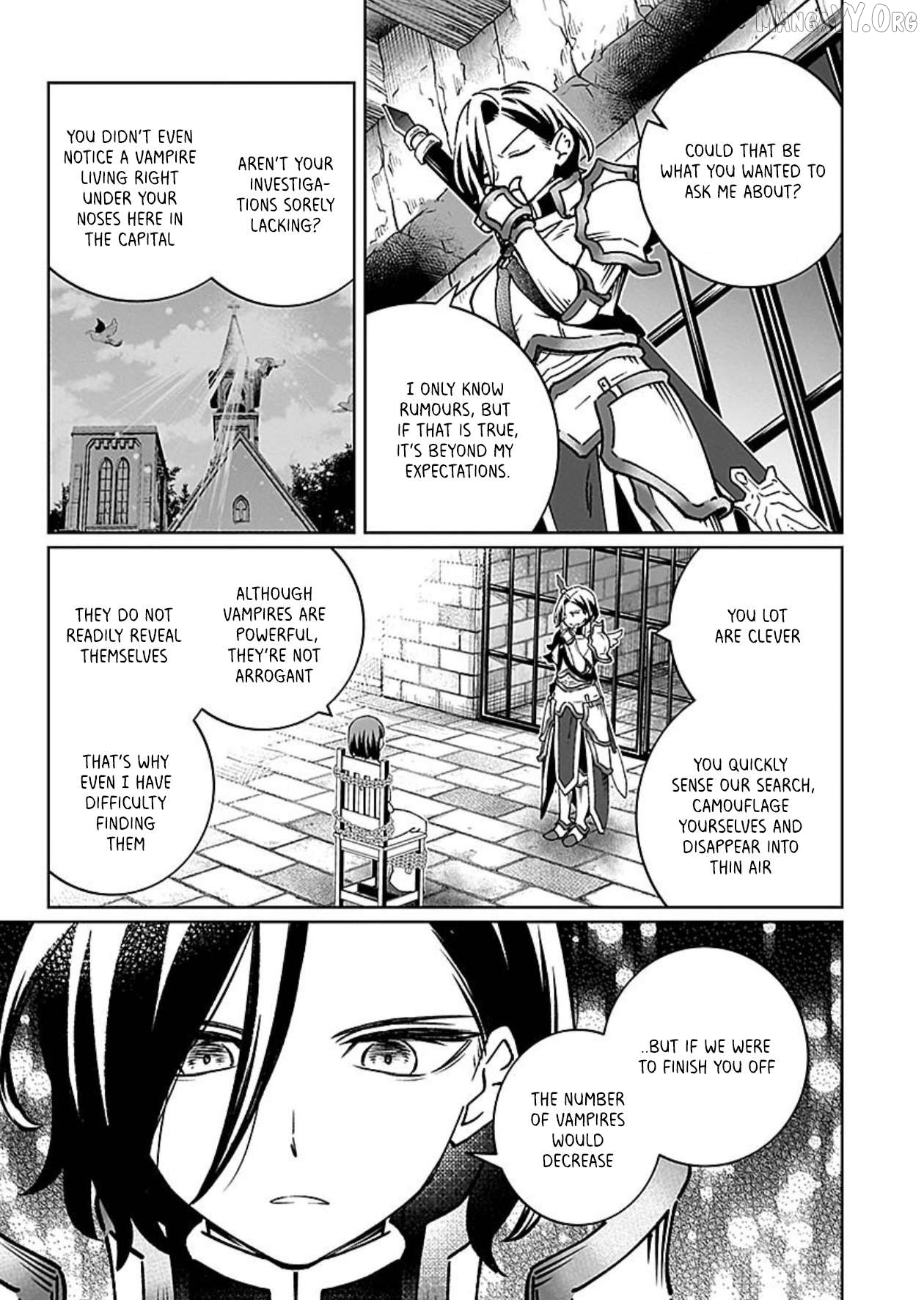 A girl who longed to be a "hero" aims to be a "hero" even if she falls into a vampire Chapter 12 - page 14