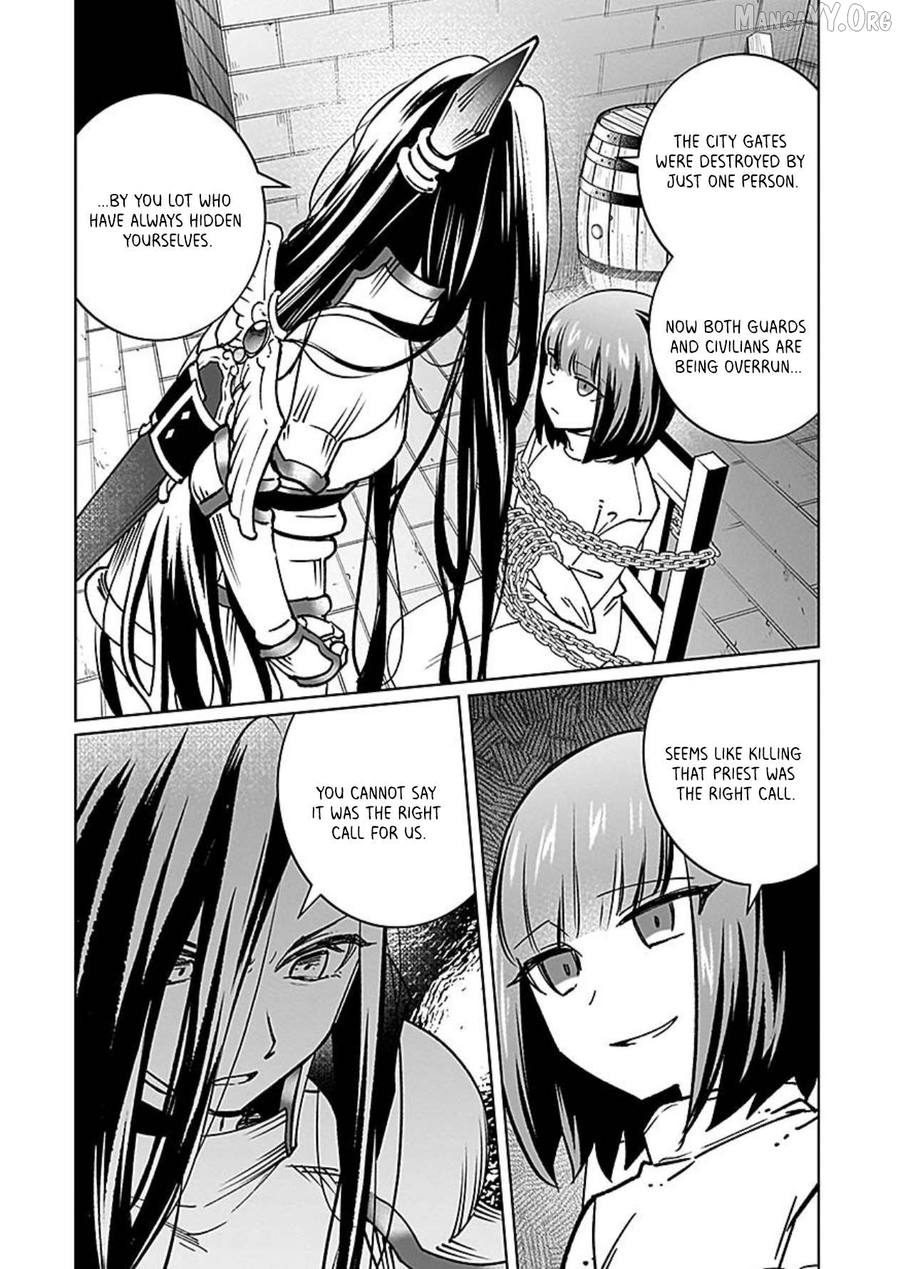 A girl who longed to be a "hero" aims to be a "hero" even if she falls into a vampire Chapter 13 - page 22
