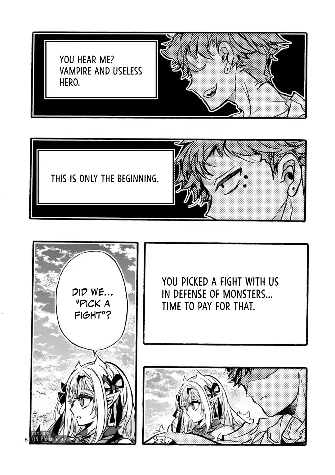 Yamiochi Yuusha no Haishin Haishin~Tsuihousare, Kakushi Boss Beya ni Hourikomareta Kekka, Boss to Tansakushagari Haishin wo Hajimeru~@comic Chapter 10.1 - page 8