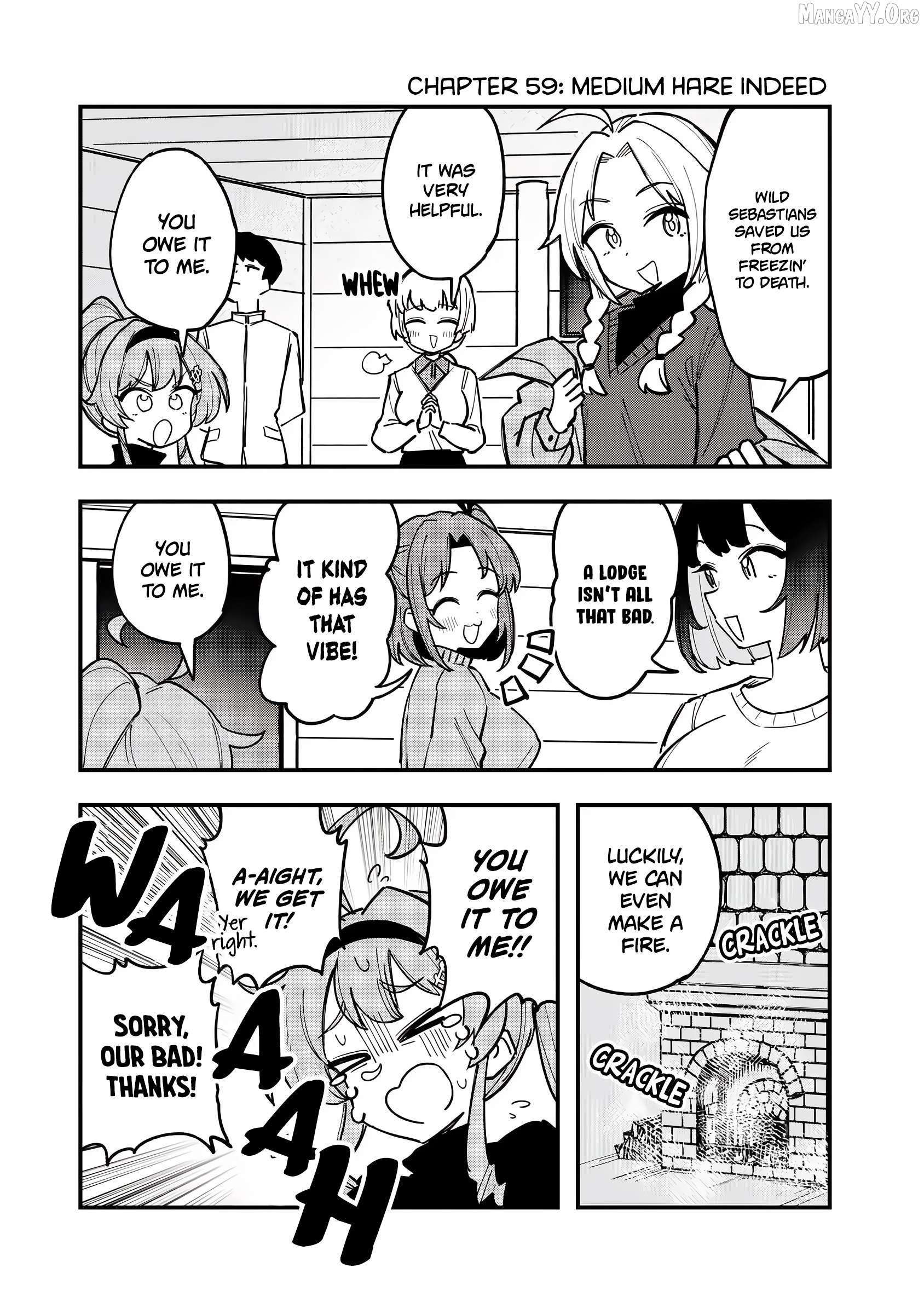 Bakushin Ojou-sama Dou! Chapter 59 - page 1