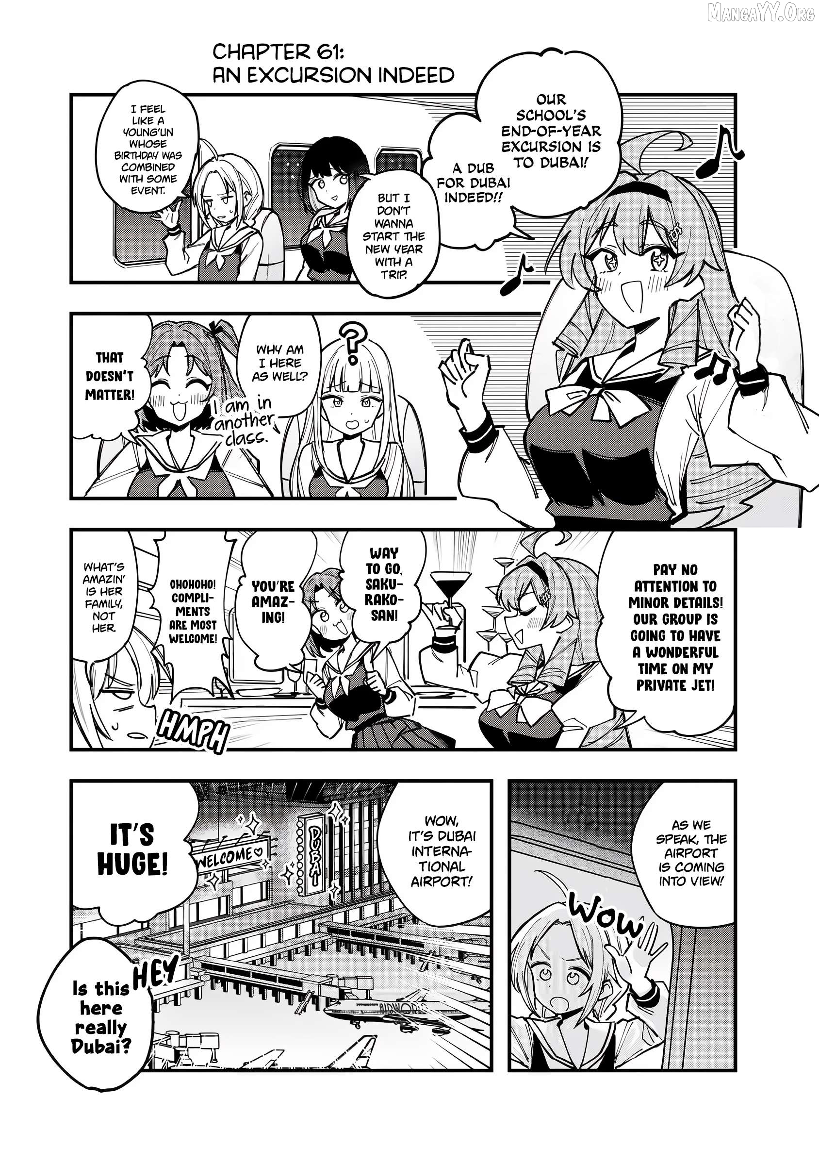 Bakushin Ojou-sama Dou! Chapter 61 - page 2