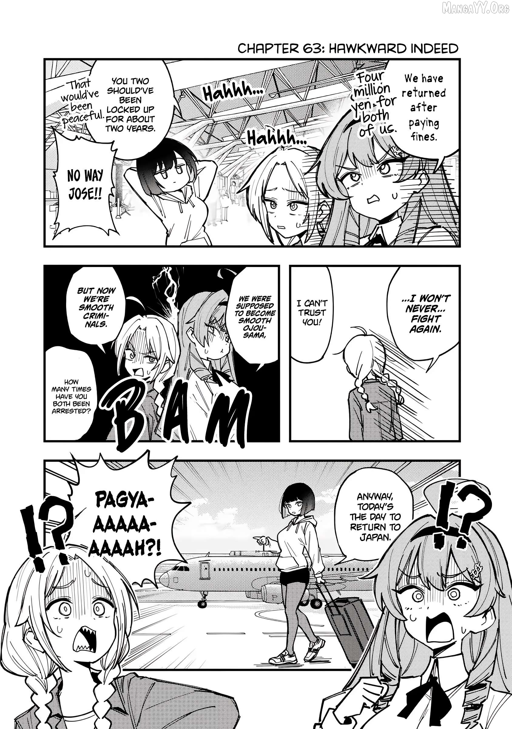 Bakushin Ojou-sama Dou! Chapter 63 - page 1