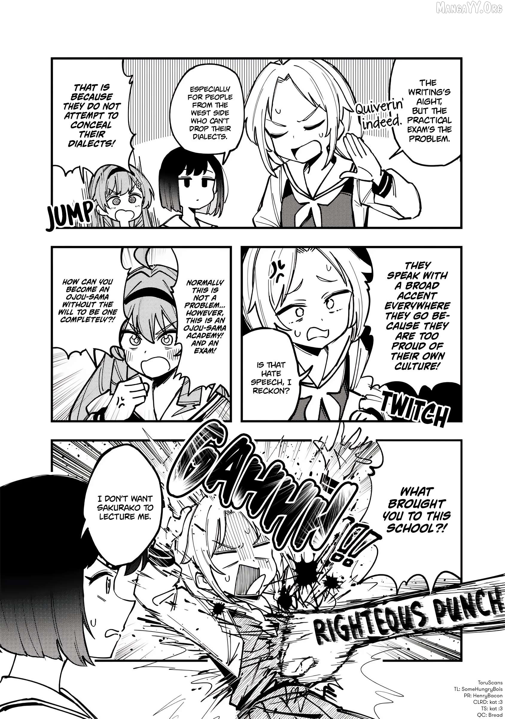 Bakushin Ojou-sama Dou! Chapter 66 - page 2
