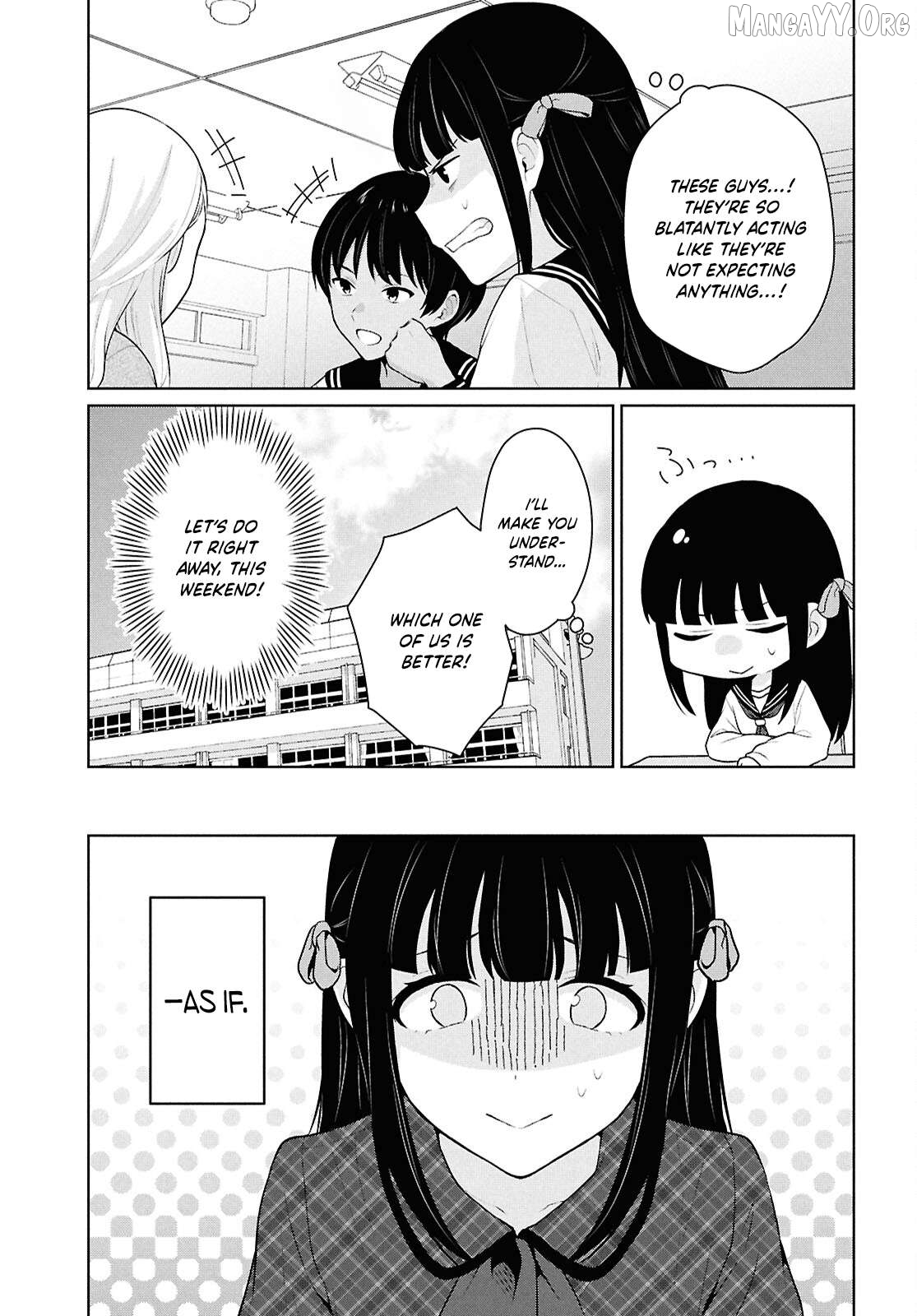 Did you think you could live normally even in a world with a 1:5 male-to-female ratio?~When deeply intense feelings of the girls are unknowingly toyed with by the an oblivious boy~ Chapter 16 - page 28