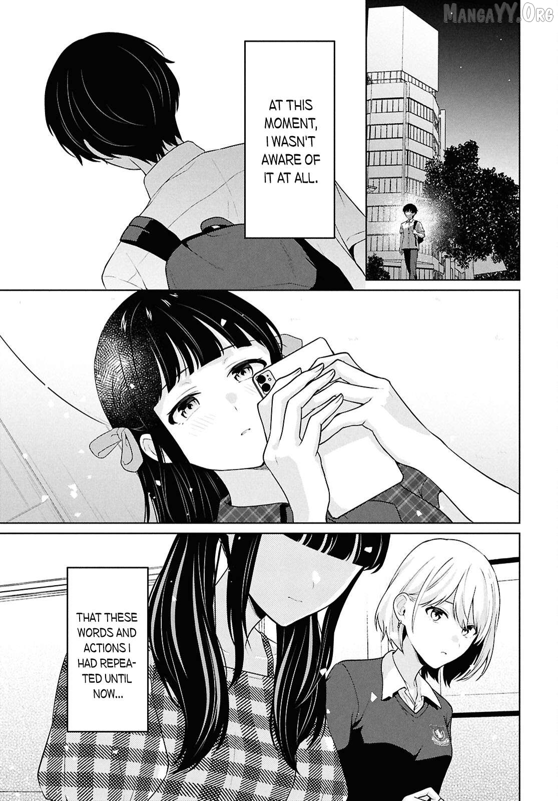 Did you think you could live normally even in a world with a 1:5 male-to-female ratio?~When deeply intense feelings of the girls are unknowingly toyed with by the an oblivious boy~ Chapter 16 - page 46