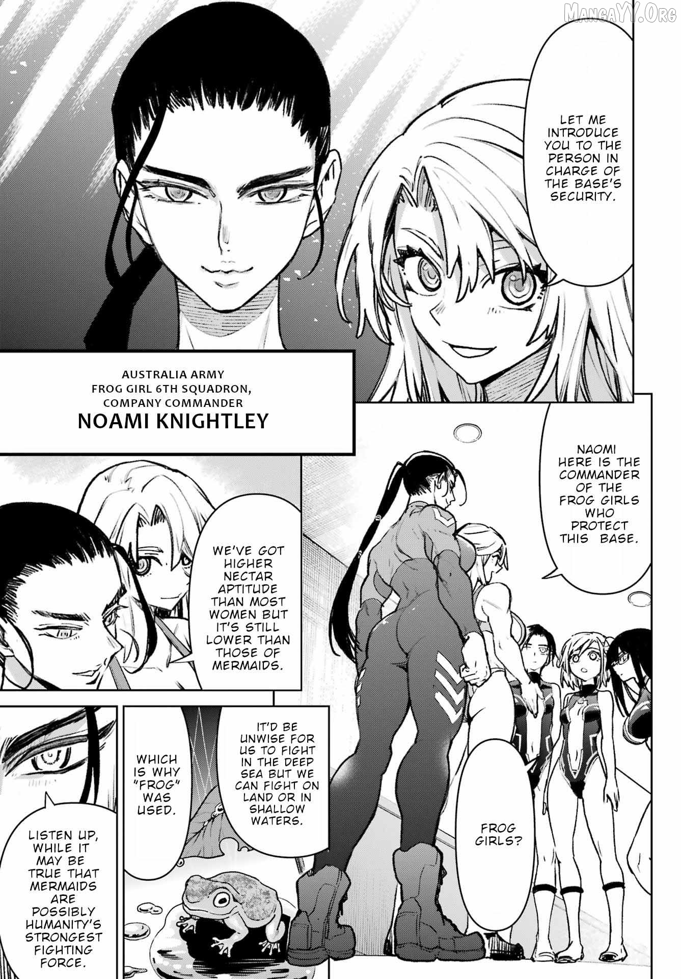 Gakuen Sensuikan-tai: Mermaid Girls Chapter 13 - page 18